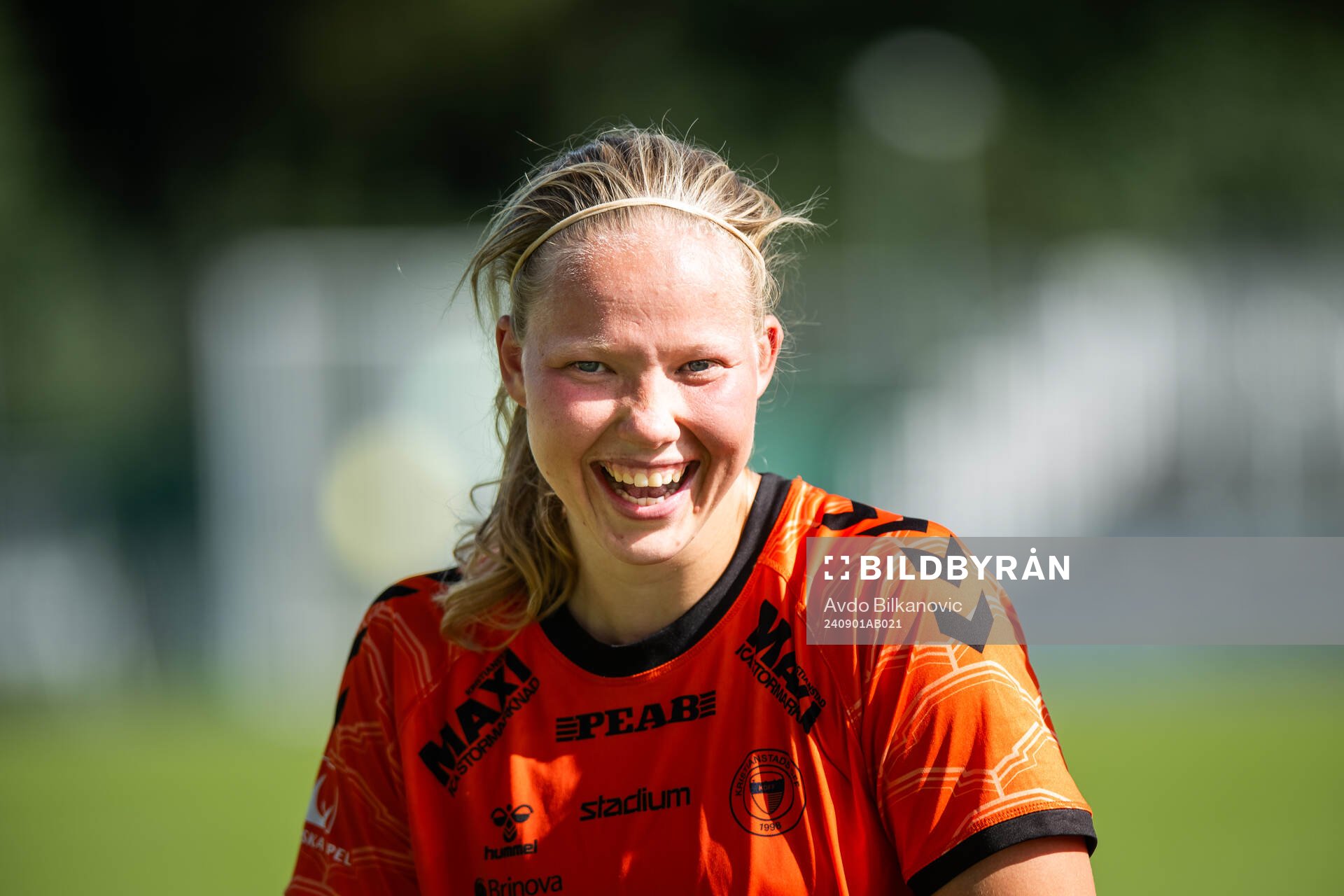 Kristianstads Hlin Eiriksdottir jublar