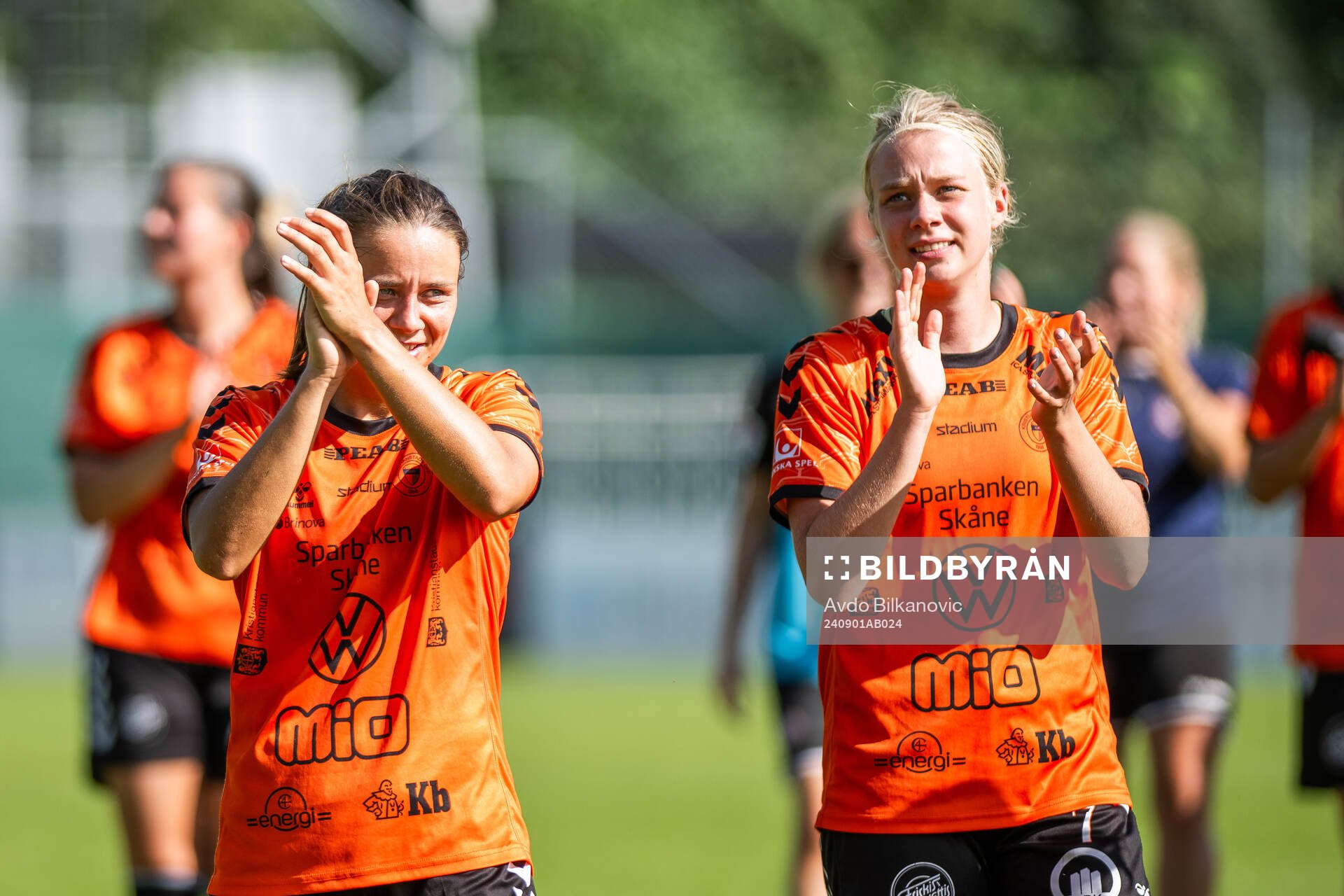 Kristianstads Alice Nilsson oc Katla Tryggvadottir deppar