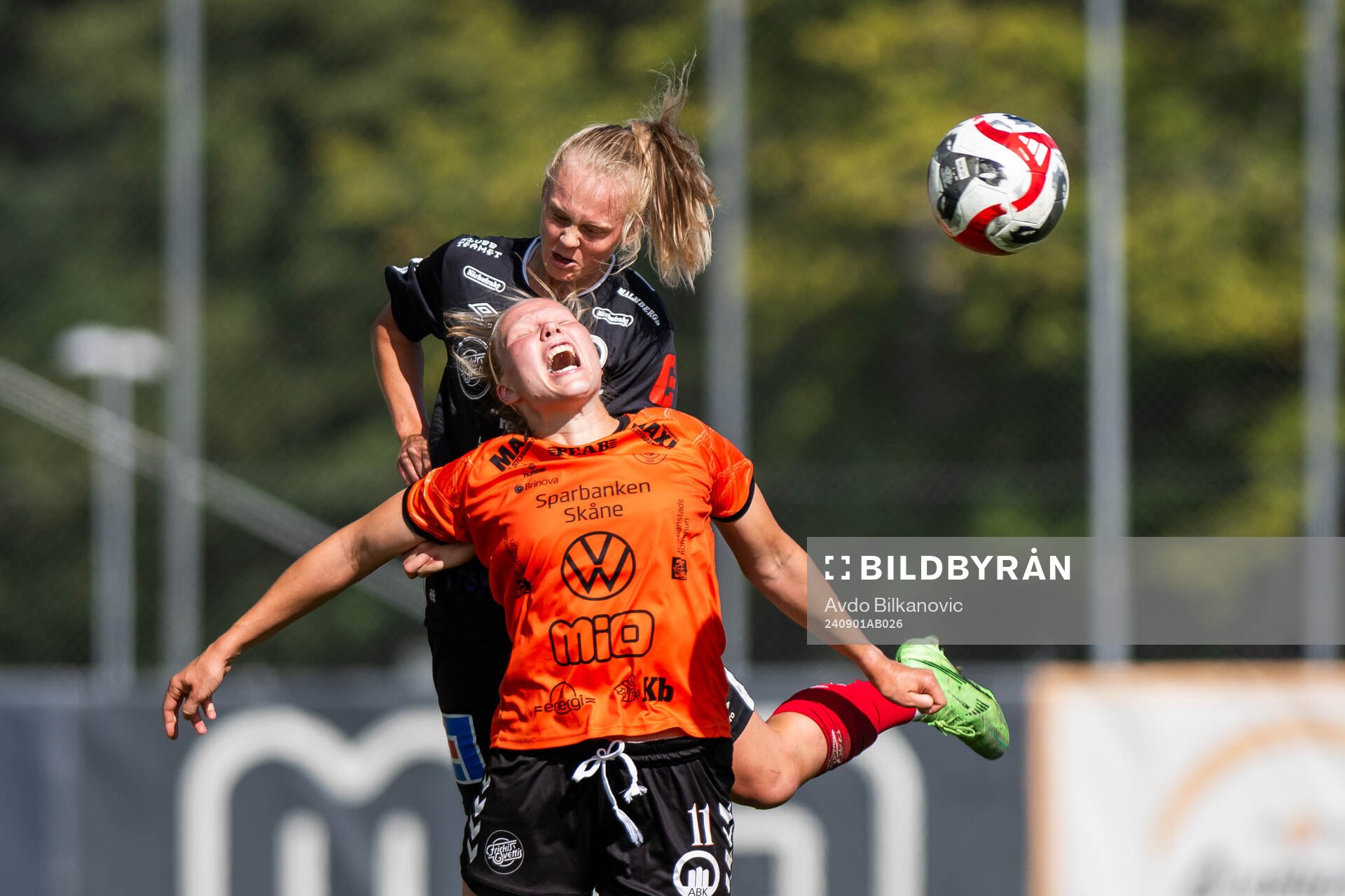 Kristianstads Hlin Eiriksdottir och KIF Örebros Molly