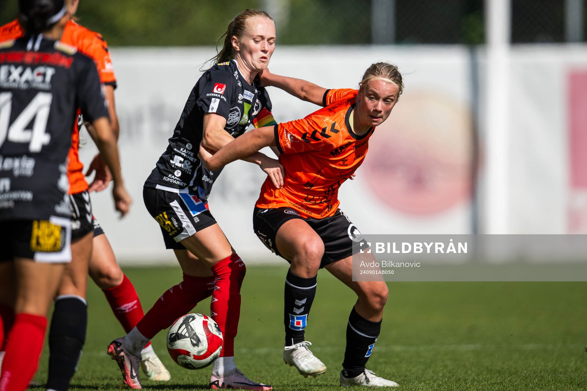Kristianstads Katla Tryggvadottir och +kiki19´under