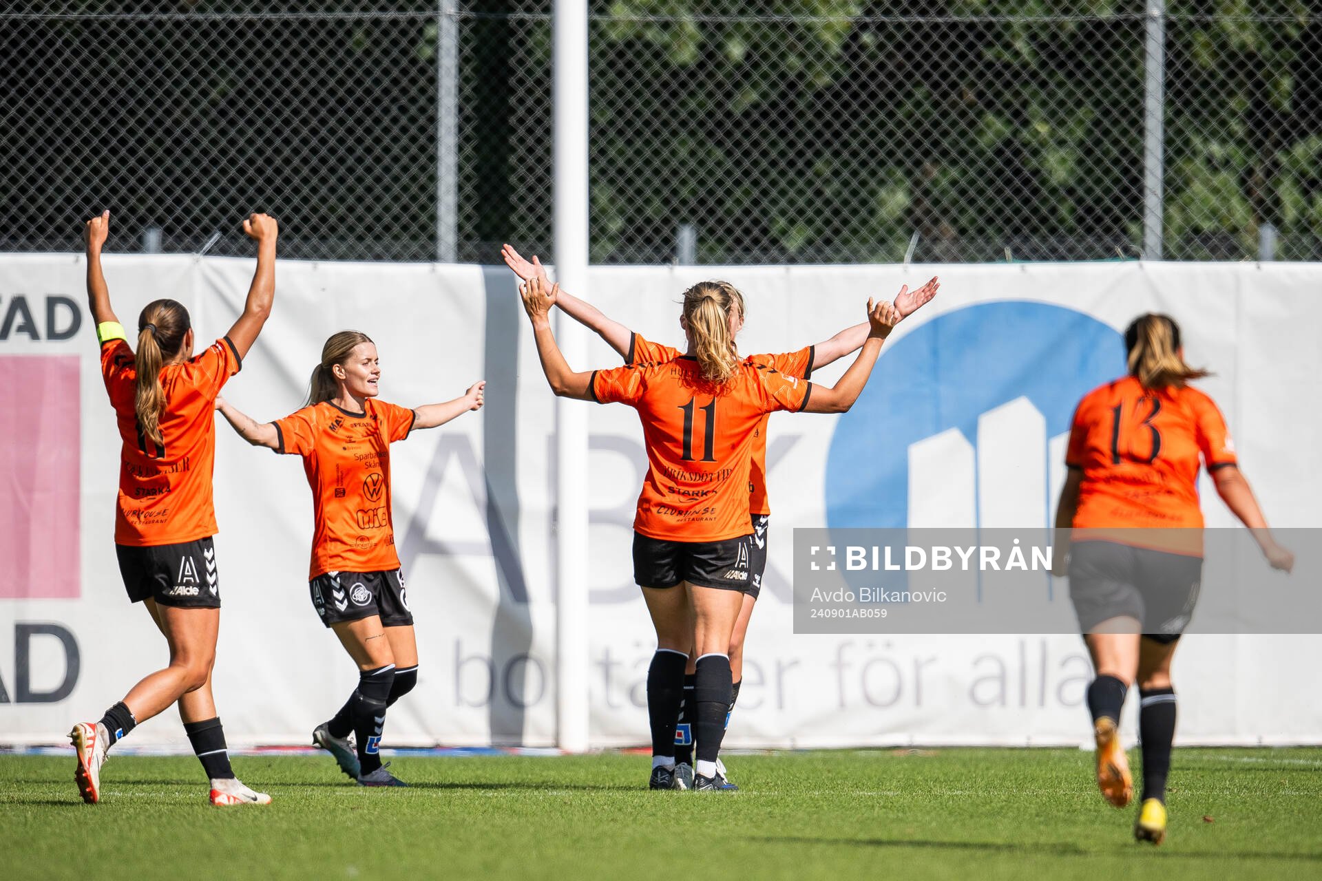 Kristianstads Hlin Eiriksdottir och Katla Tryggvadottir