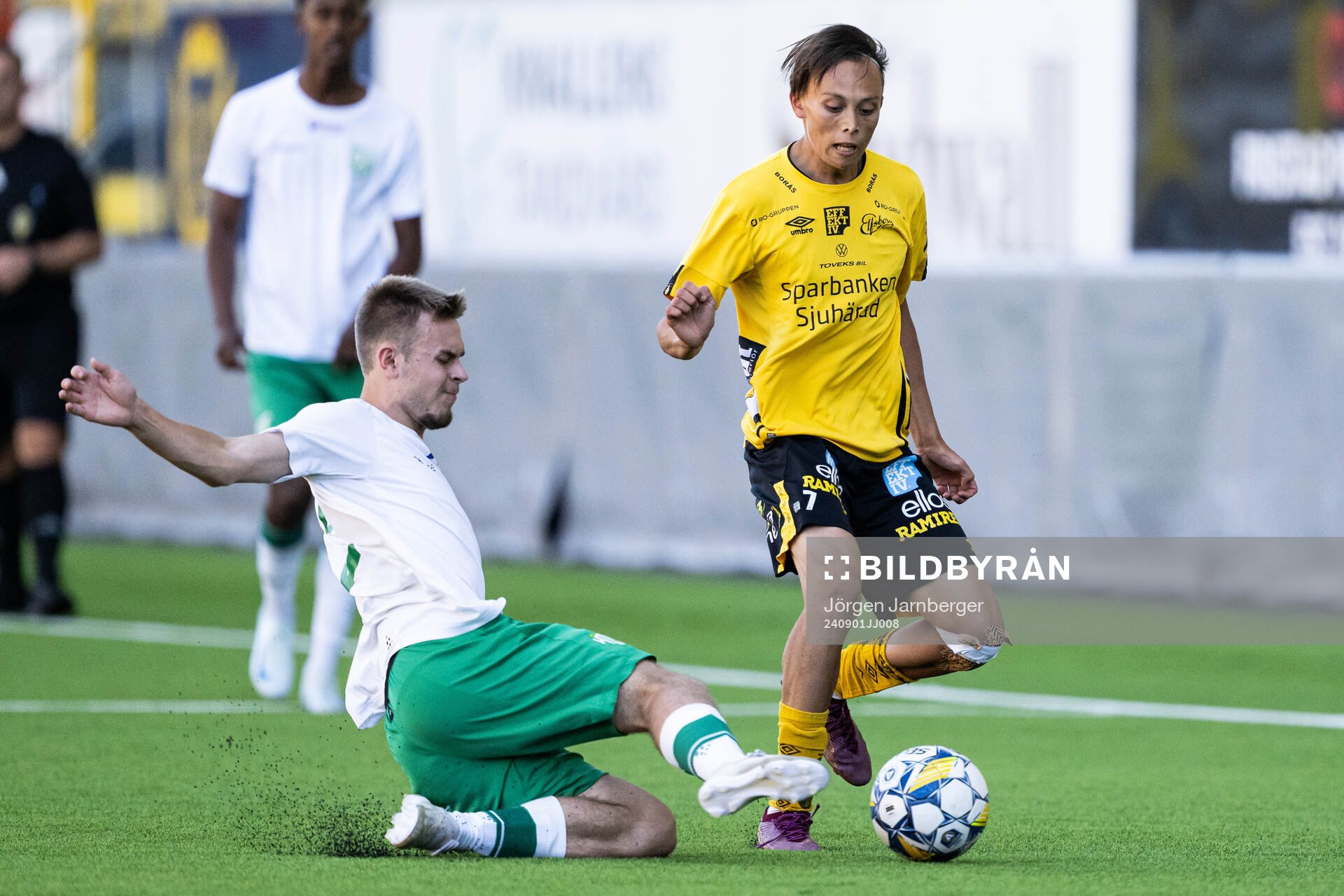Hammarbys Oscar Frey och Elfsborgs Stig Karlsson