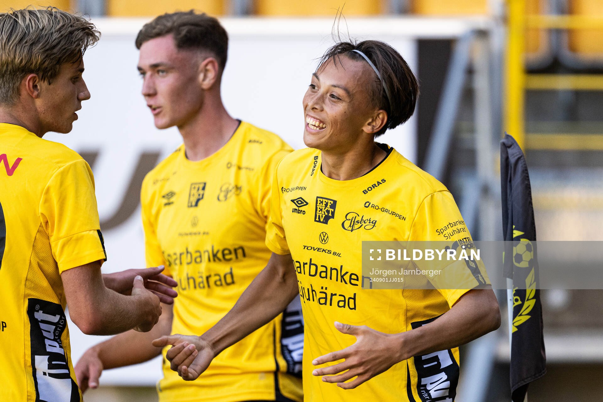 Elfsborgs Stig Karlsson jublar