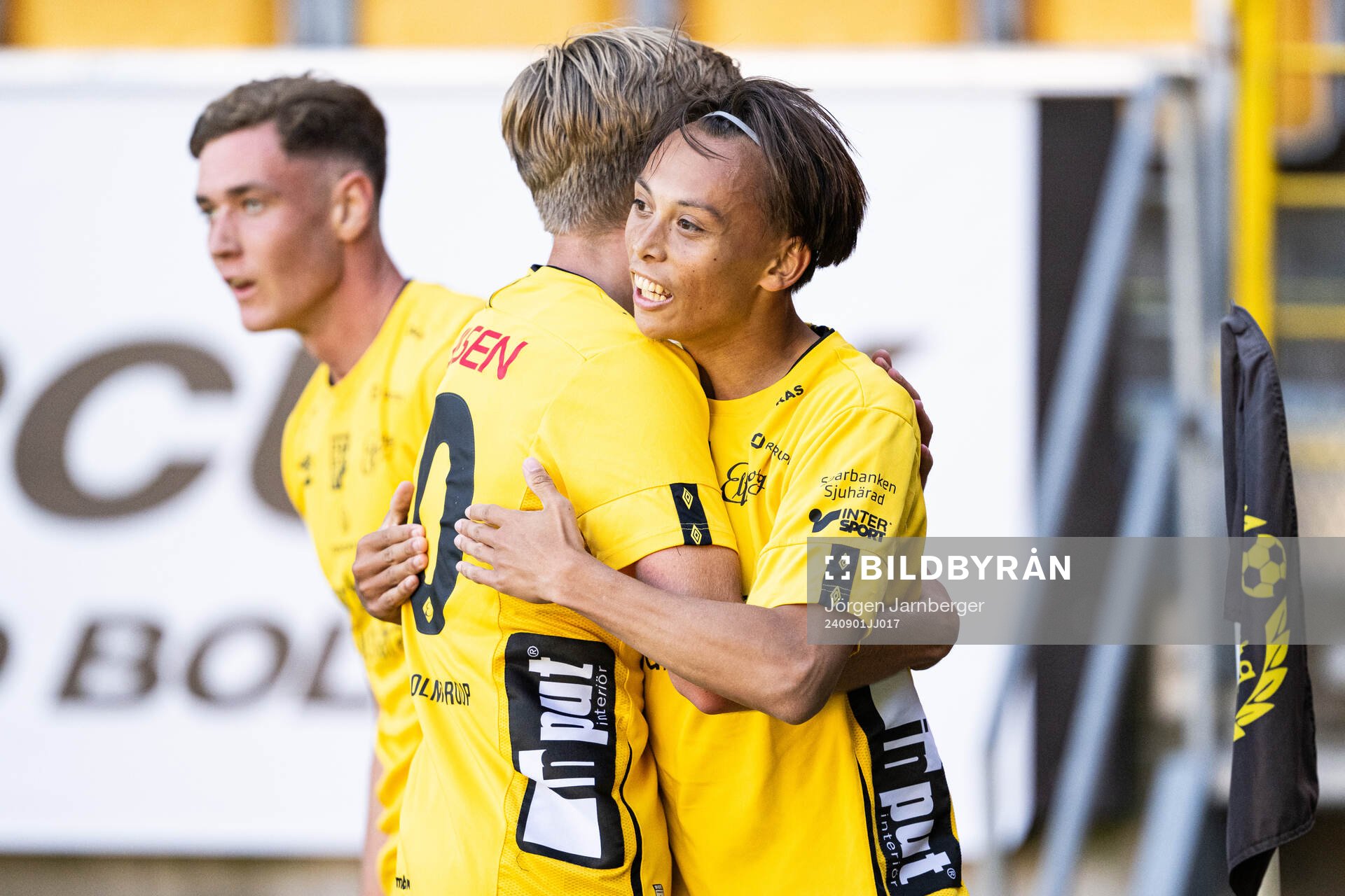 Elfsborgs Stig Karlsson jublar