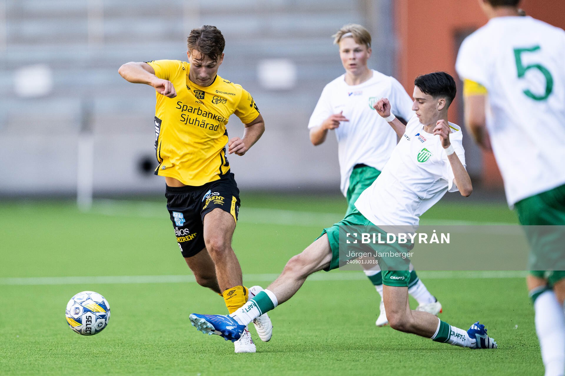 Elfsborgs Adam Wetterlov och Hammarbys Andrej Arsenovic