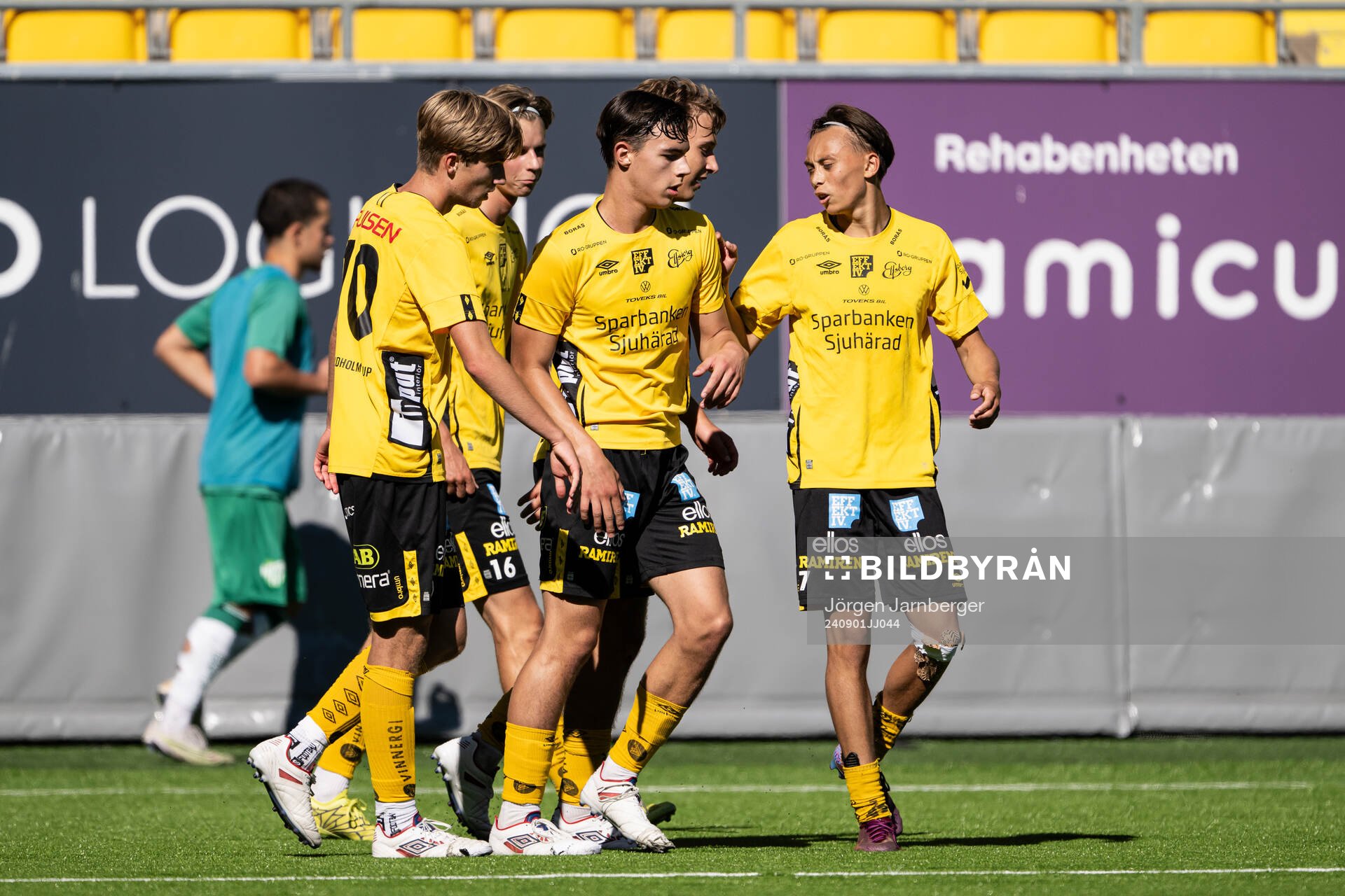 Elfsborgs spelare jublar