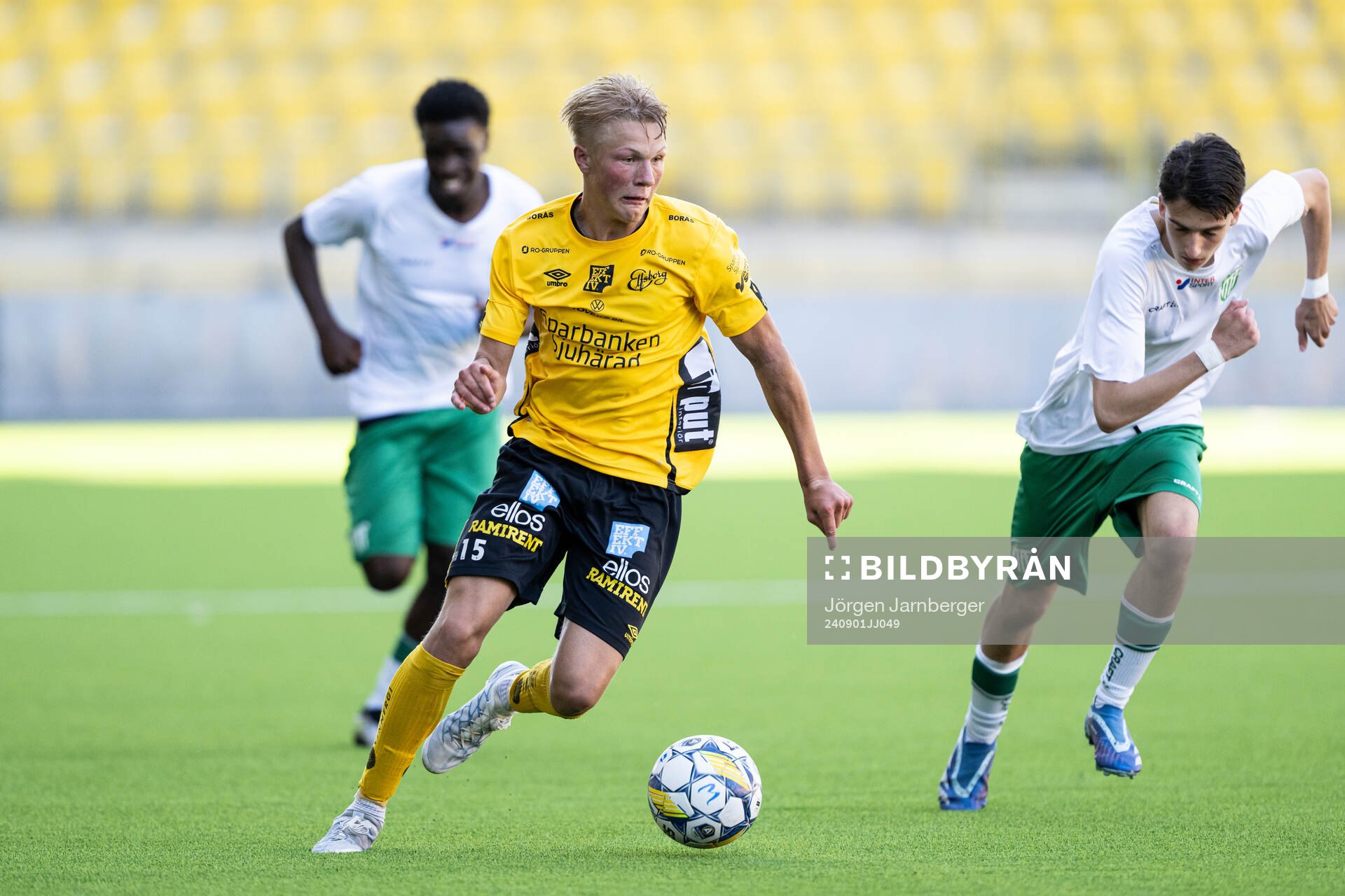 Elfsborgs Konrad Folkesson och Hammarbys Andrej Arsenovic
