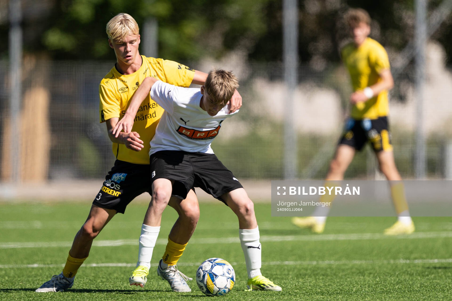 Elfsborgs Wilmer Carl Johansson och BK Häckens Benjamin