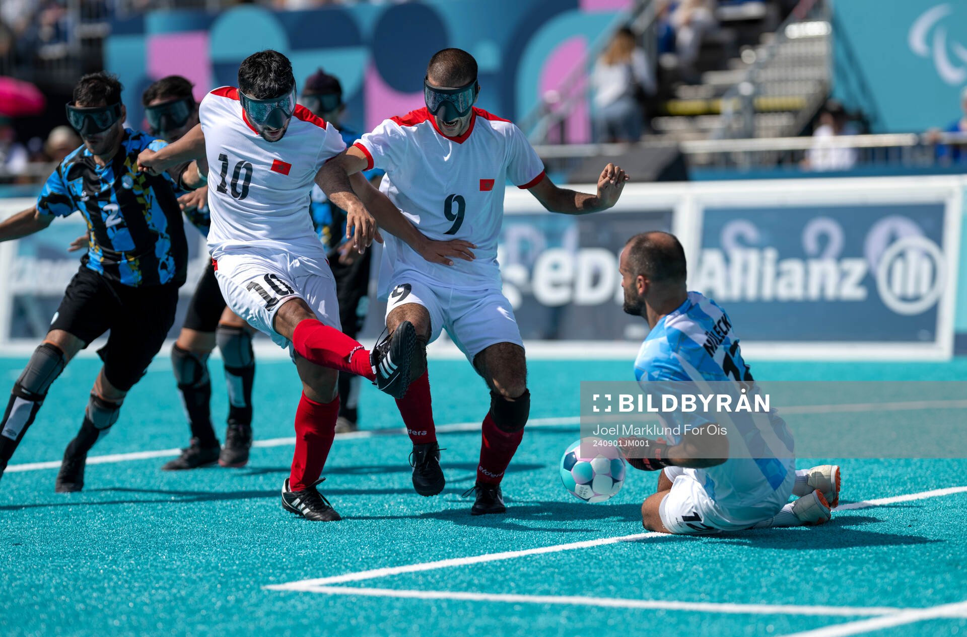 A handout photo made available by the Olympic Information