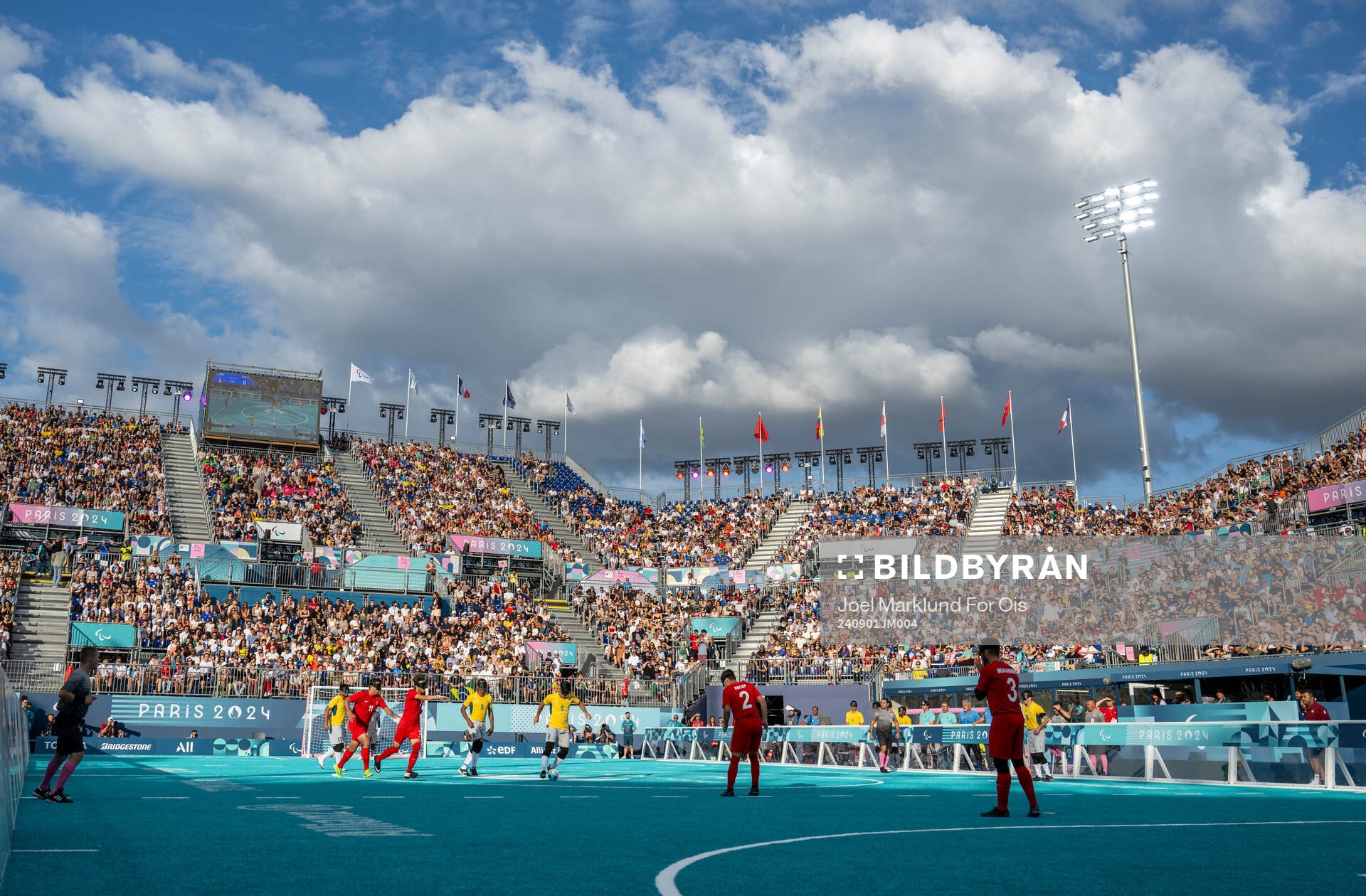A handout photo made available by the Olympic Information