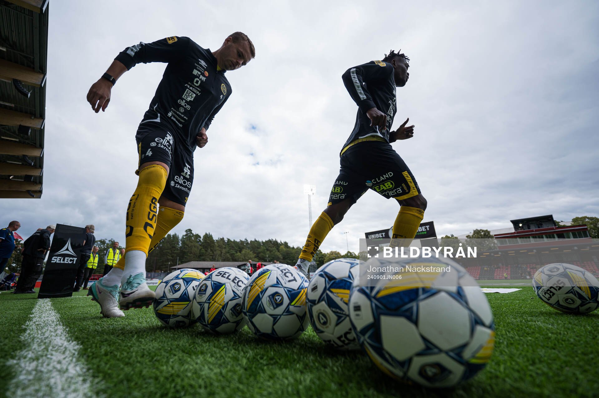 Elfsborgs Gustav Henriksson och Jalal Abdullai