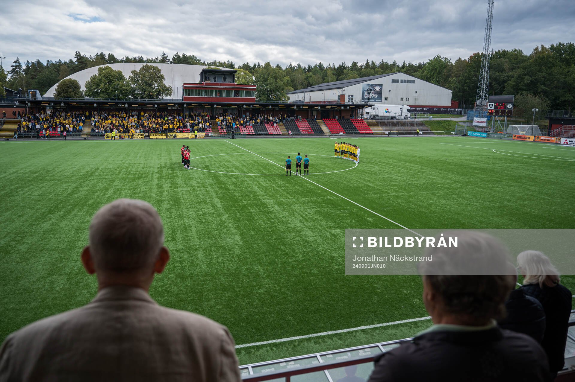 Brommapojkarnas och Elfsborgs spelare