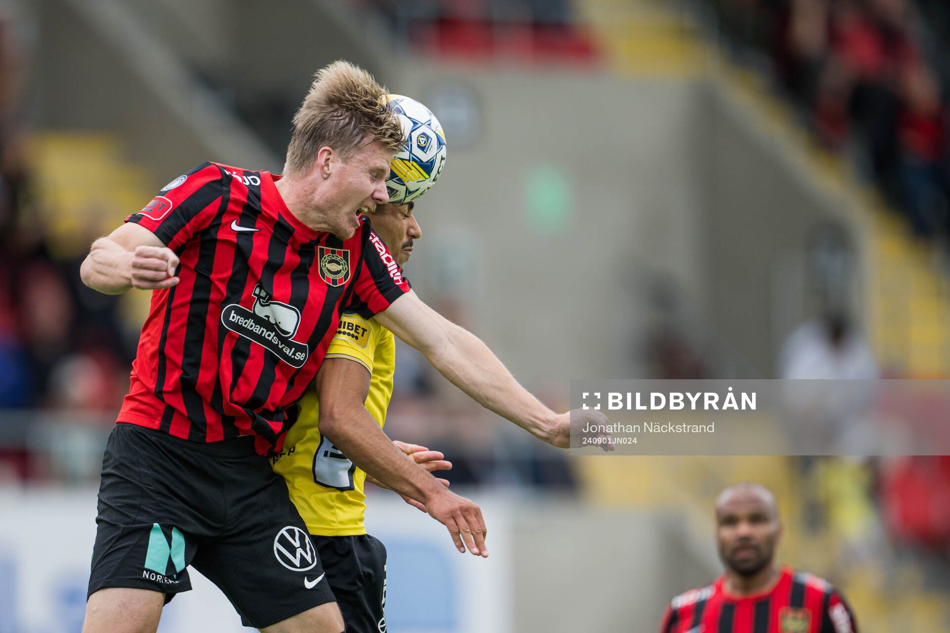 Brommapojkarnas Eric Björkander  och Elfsborgs Ahmed Qasem