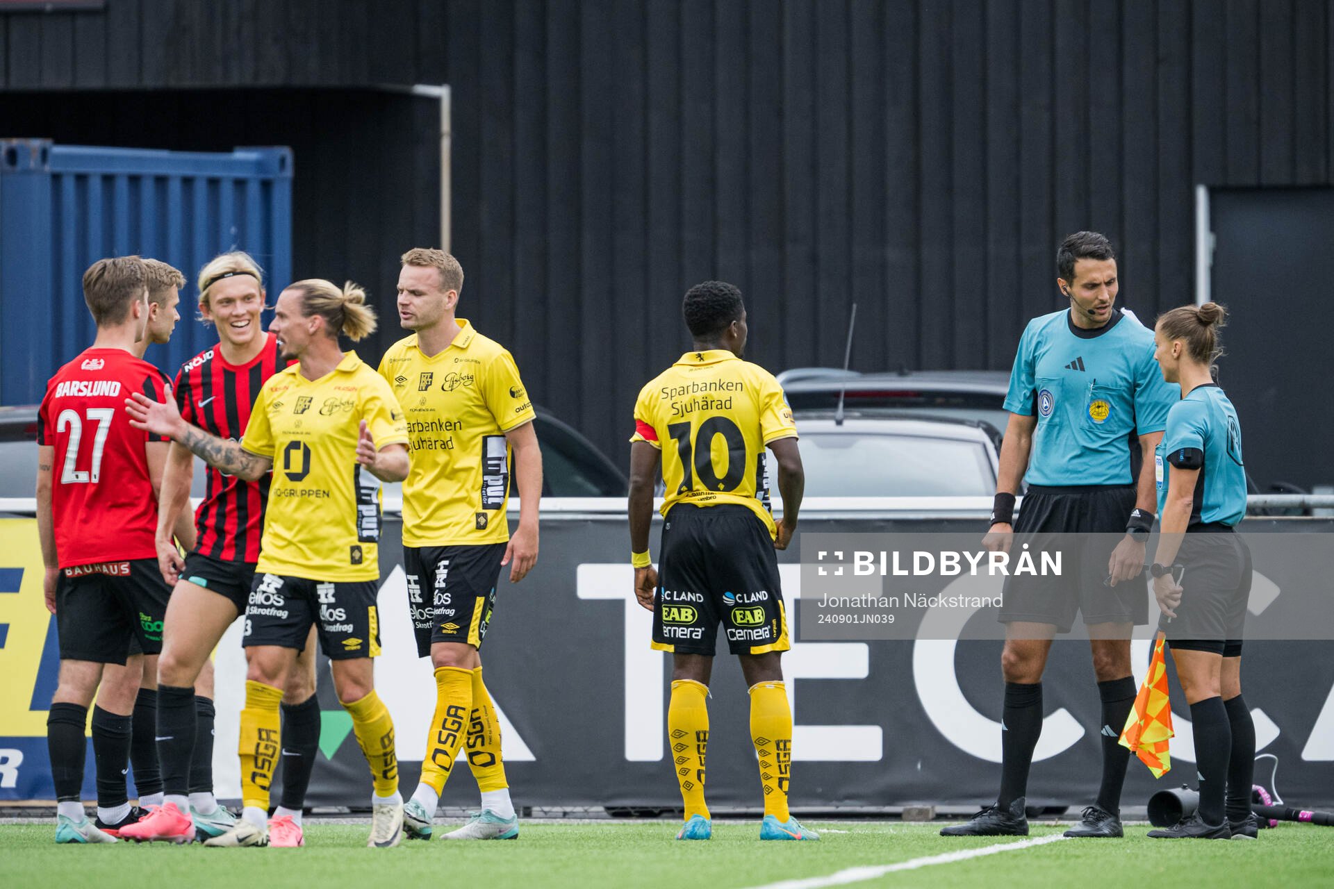 Elfsborgs Michael Baidoo reagerar på domslut