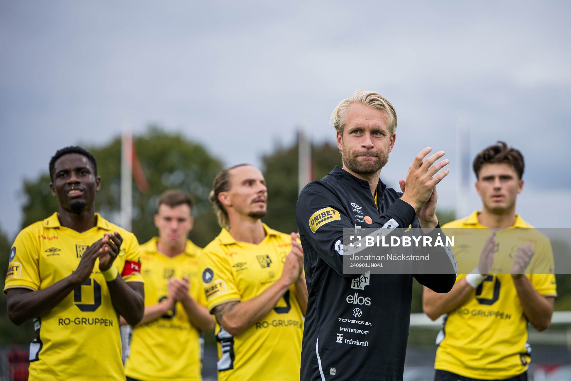Elfsborgs Johan Larsson jublar