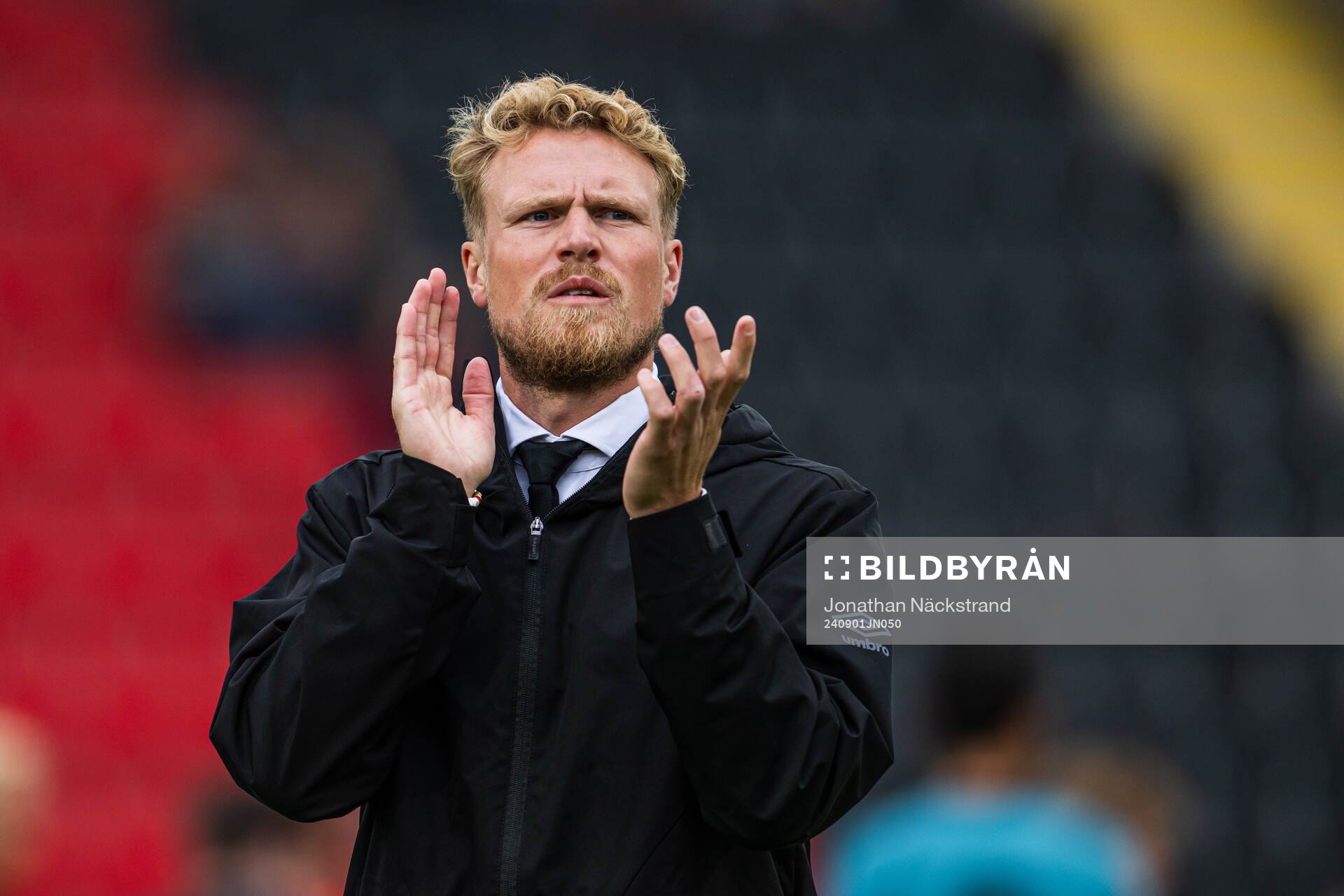 Elfsborgs manager Oscar Hiljemark