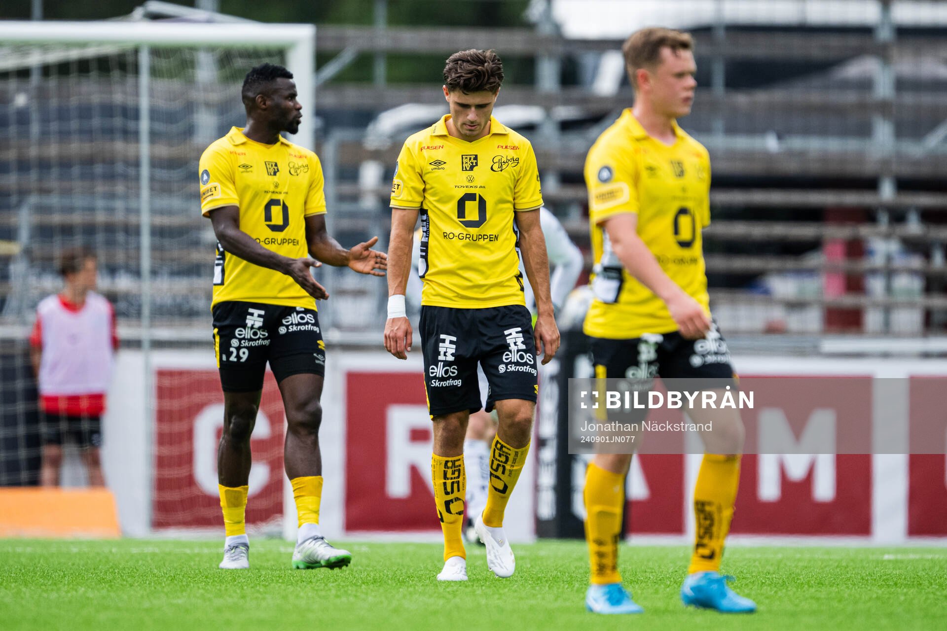 Elfsborgs Rami Kaib, Besfort Zeneli och Eggert Aron