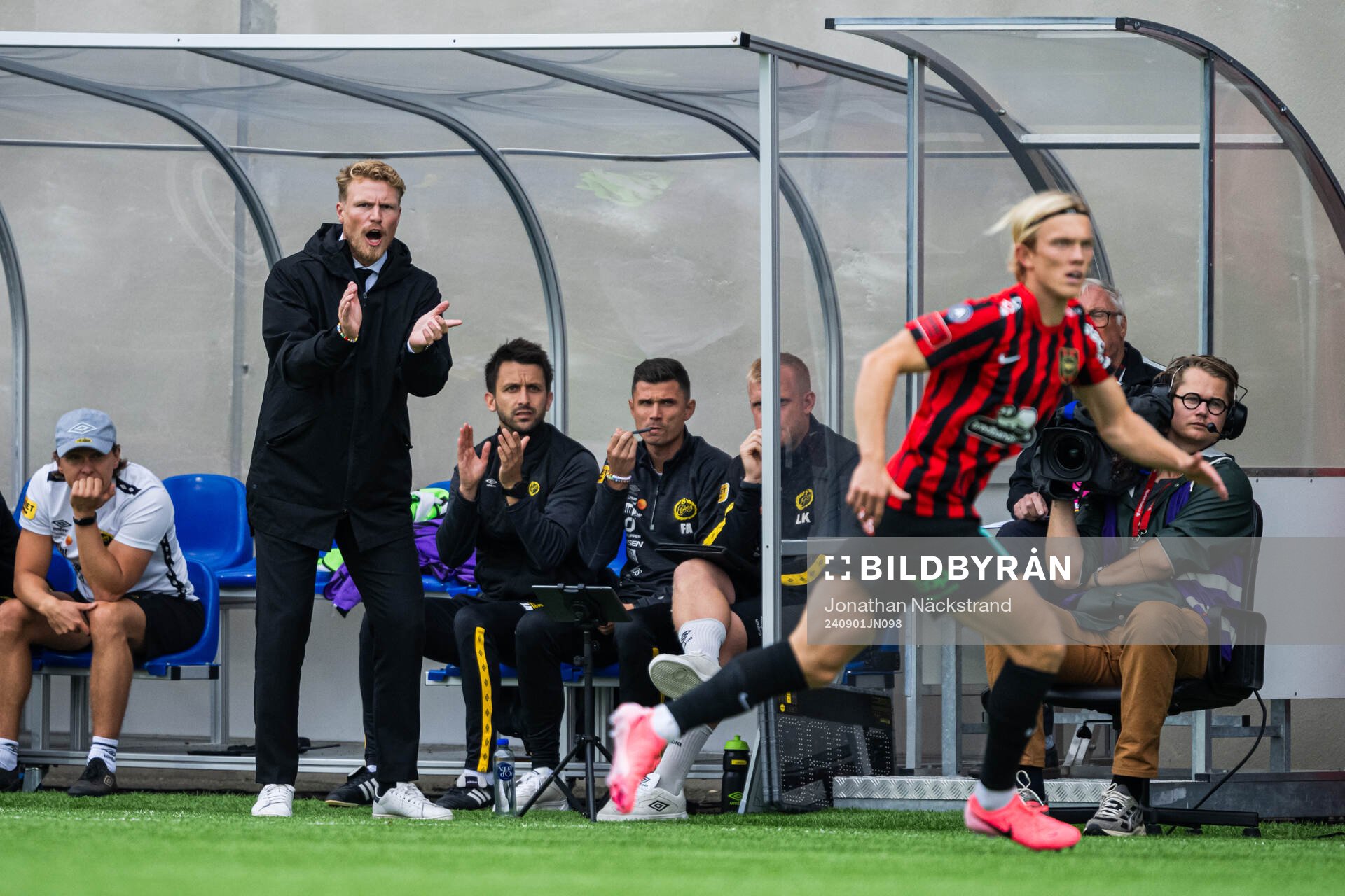Elfsborgs manager Oscar Hiljemark