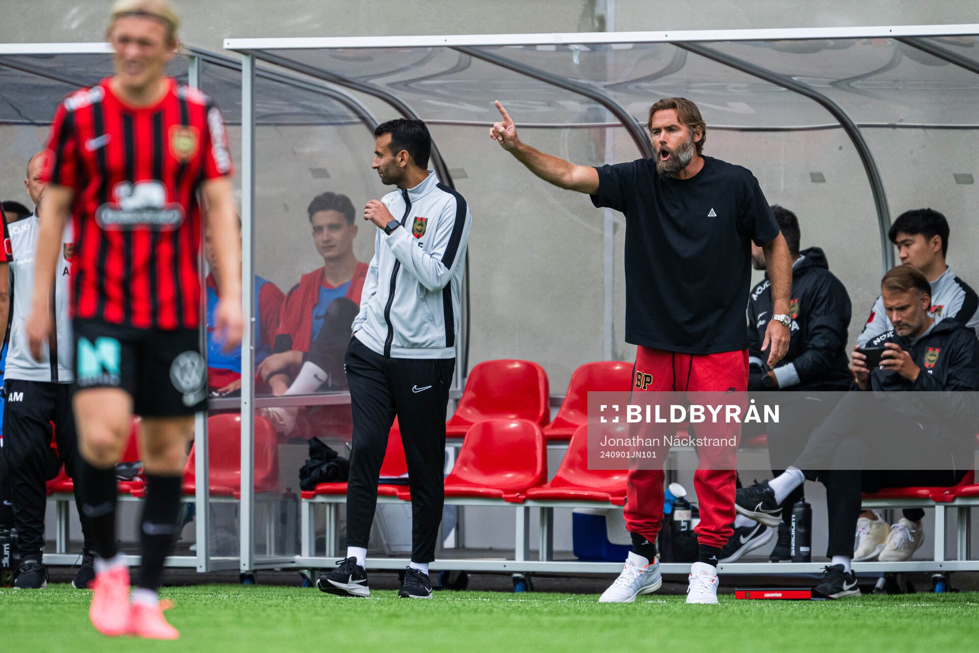 Brommapojkarnas tränare Olof Mellberg