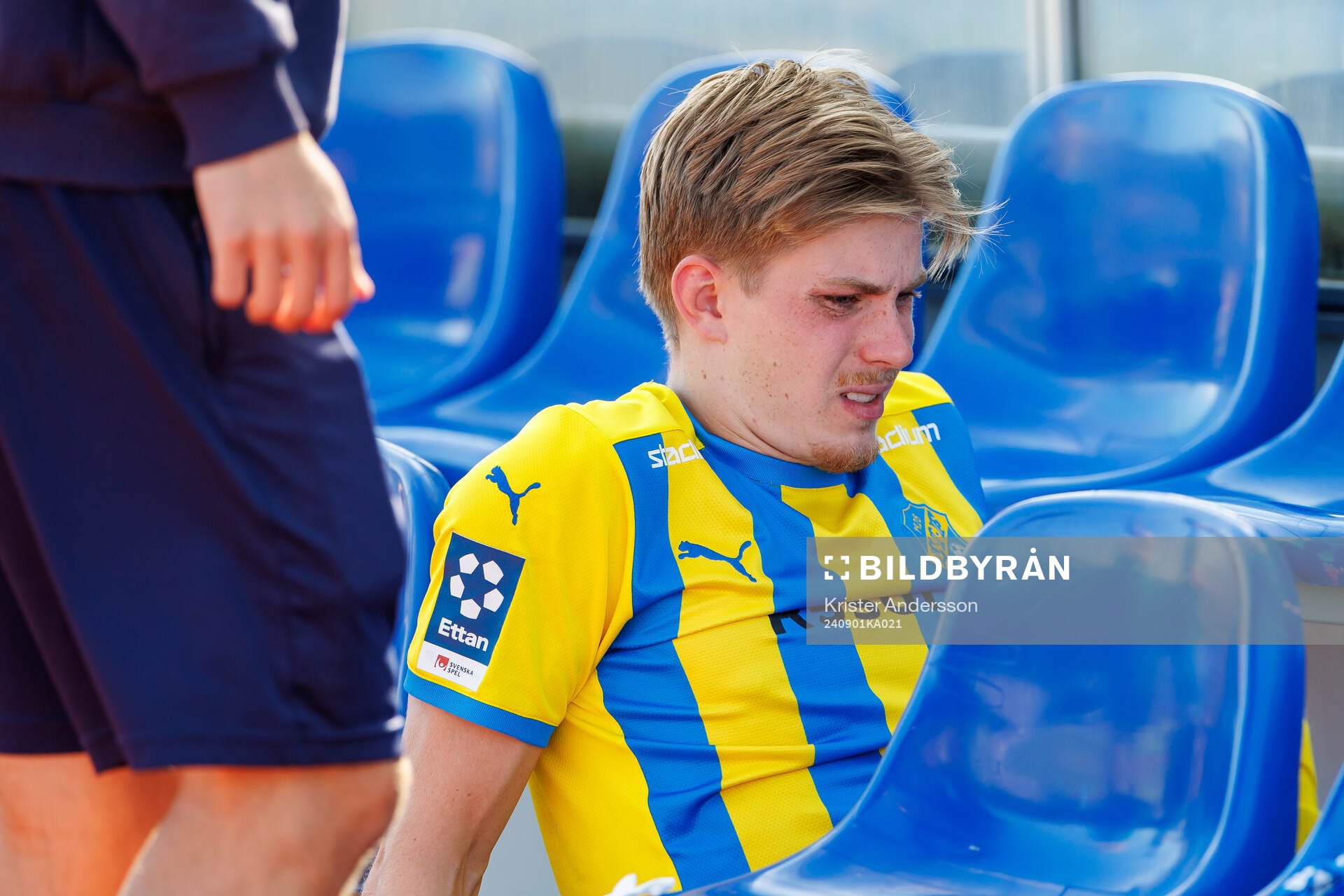 Eskilsminnes Hampus Stoltz med skada