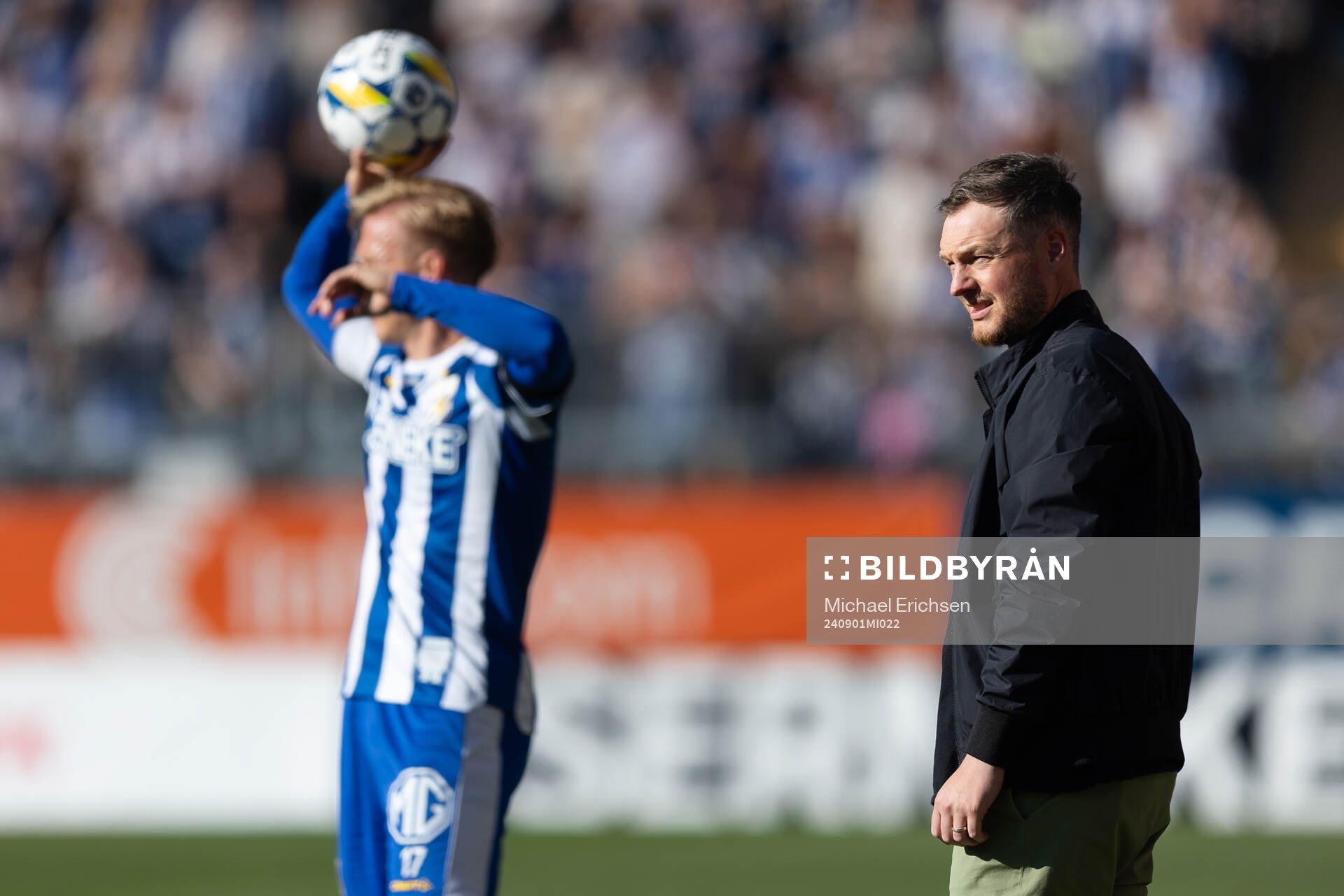 Hammarbys tränare Kim Hellberg
