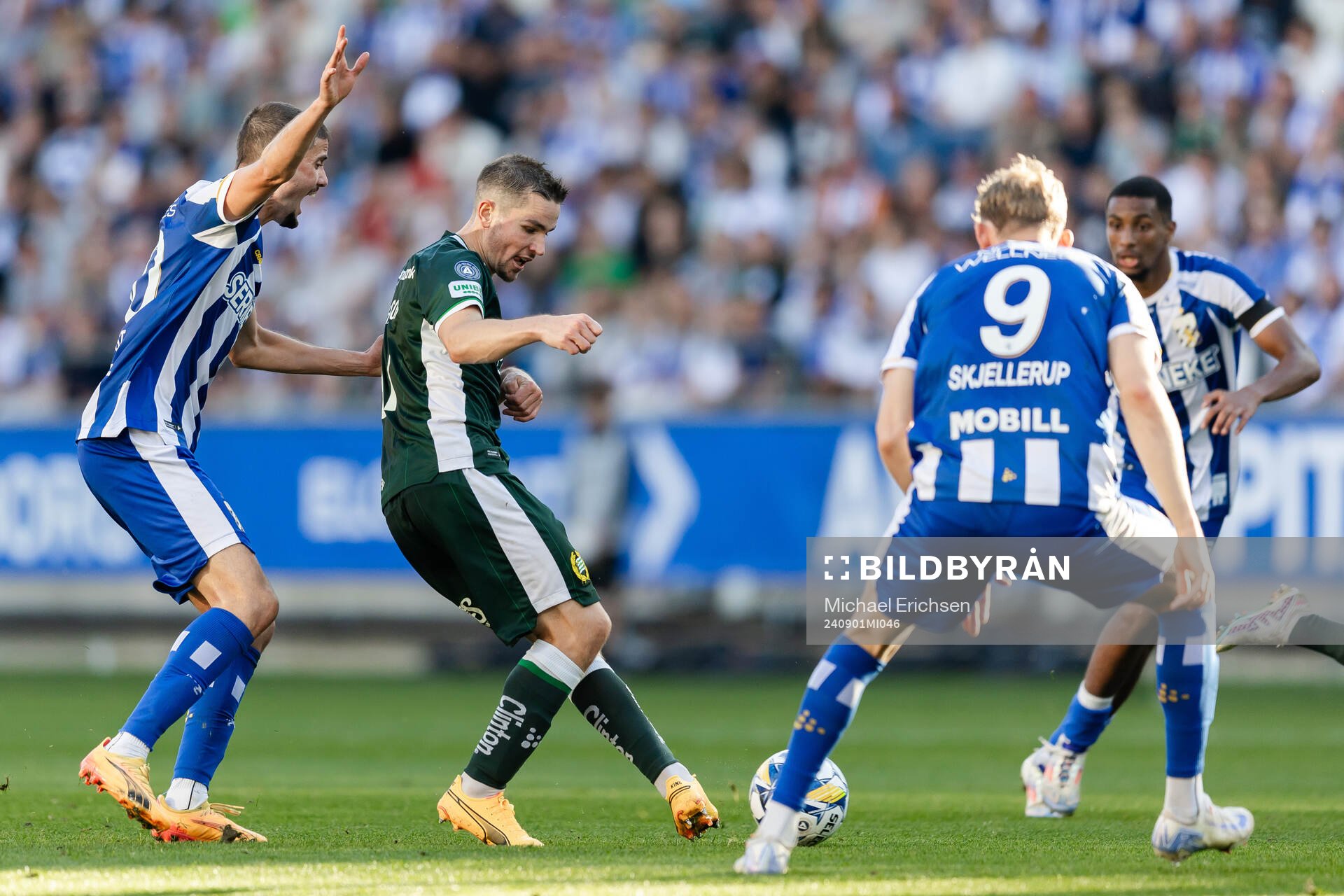 IFK Göteborgs Ramon Pascal Lundqvist och Hammarbys Oscar