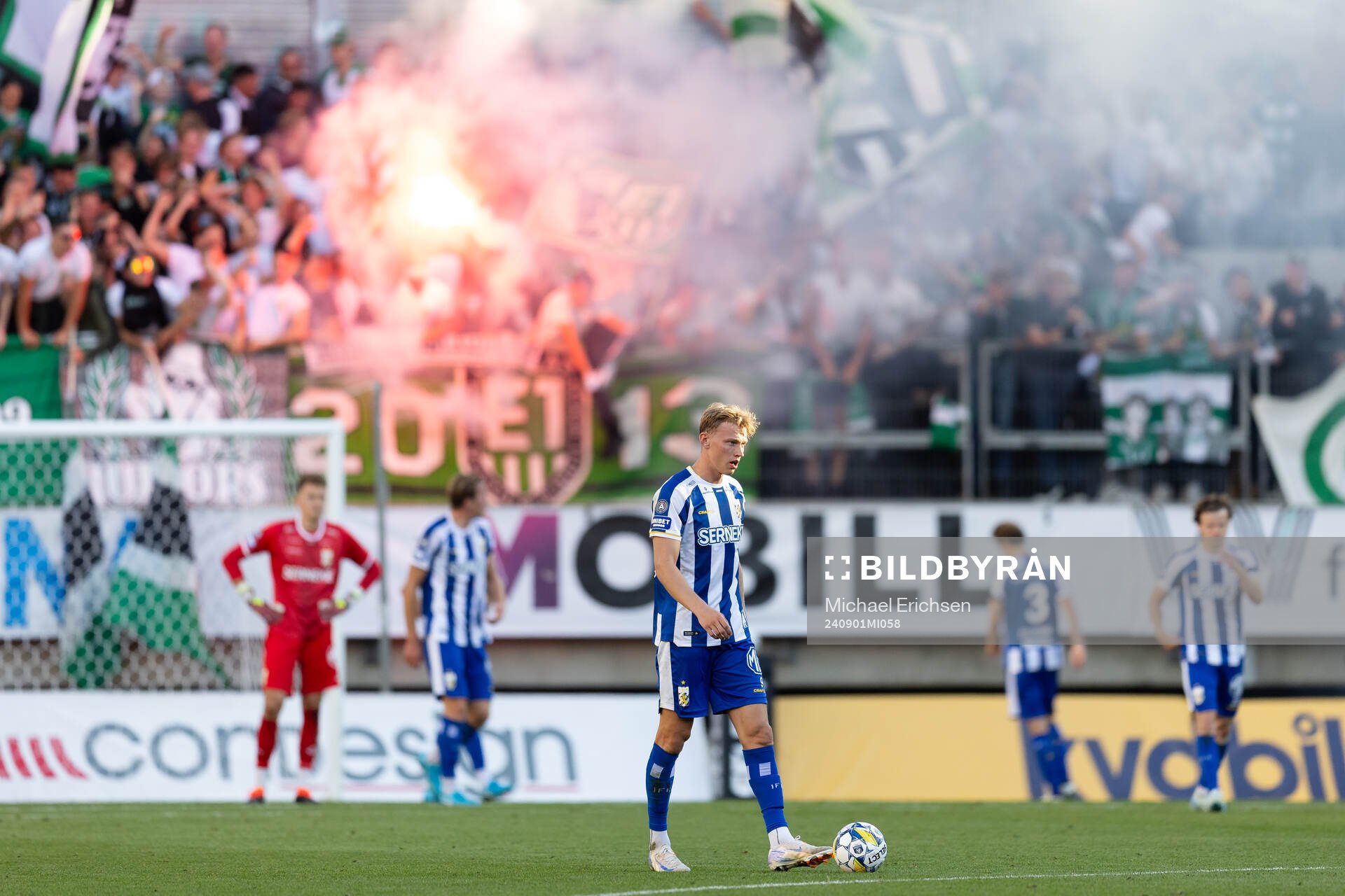IFK Göteborgs Laurs Skjellerup deppar