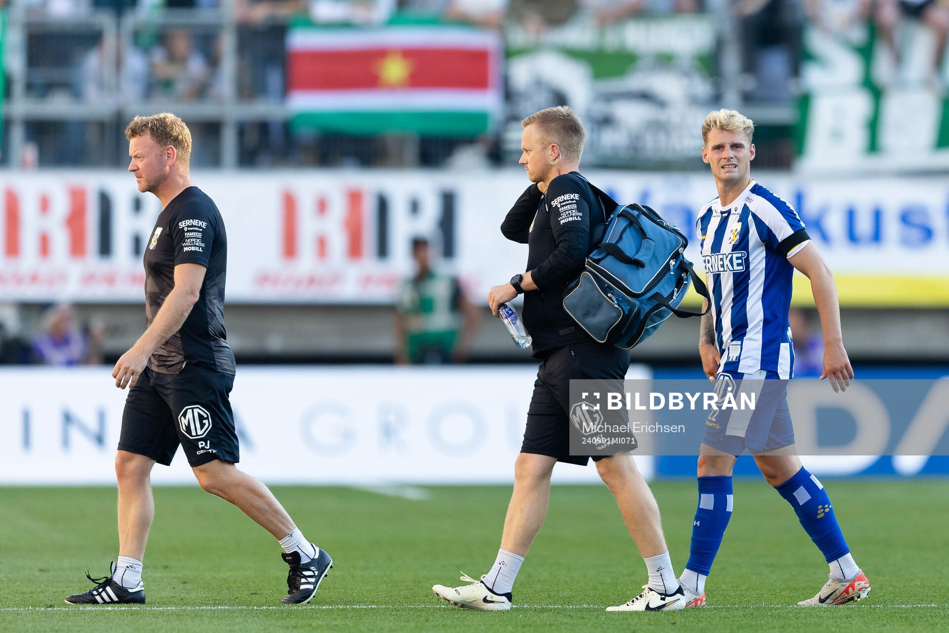 IFK Göteborgs Nikolai Baden Frederiksen tvingas byta