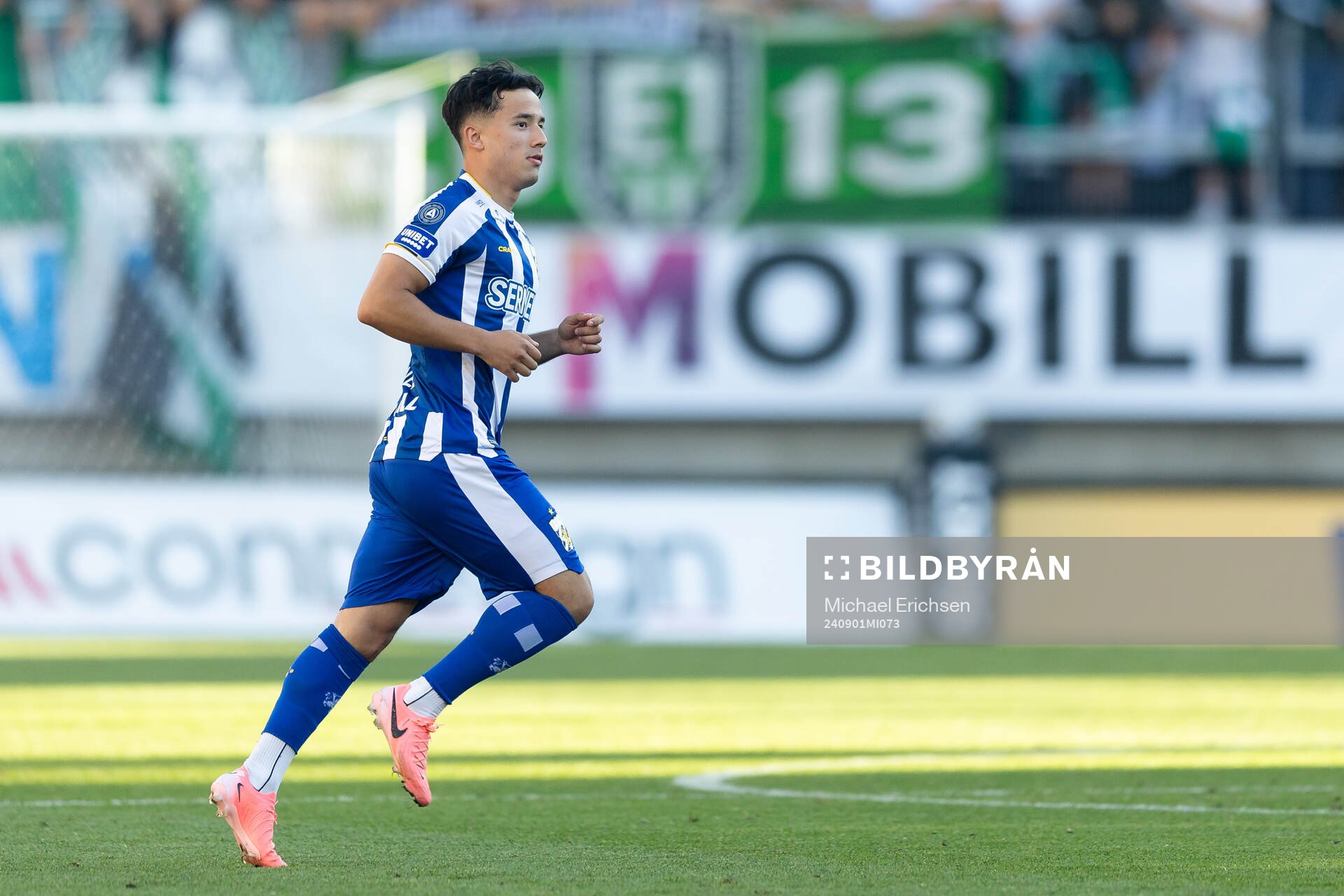 IFK Göteborgs Hussein Carneil byts in