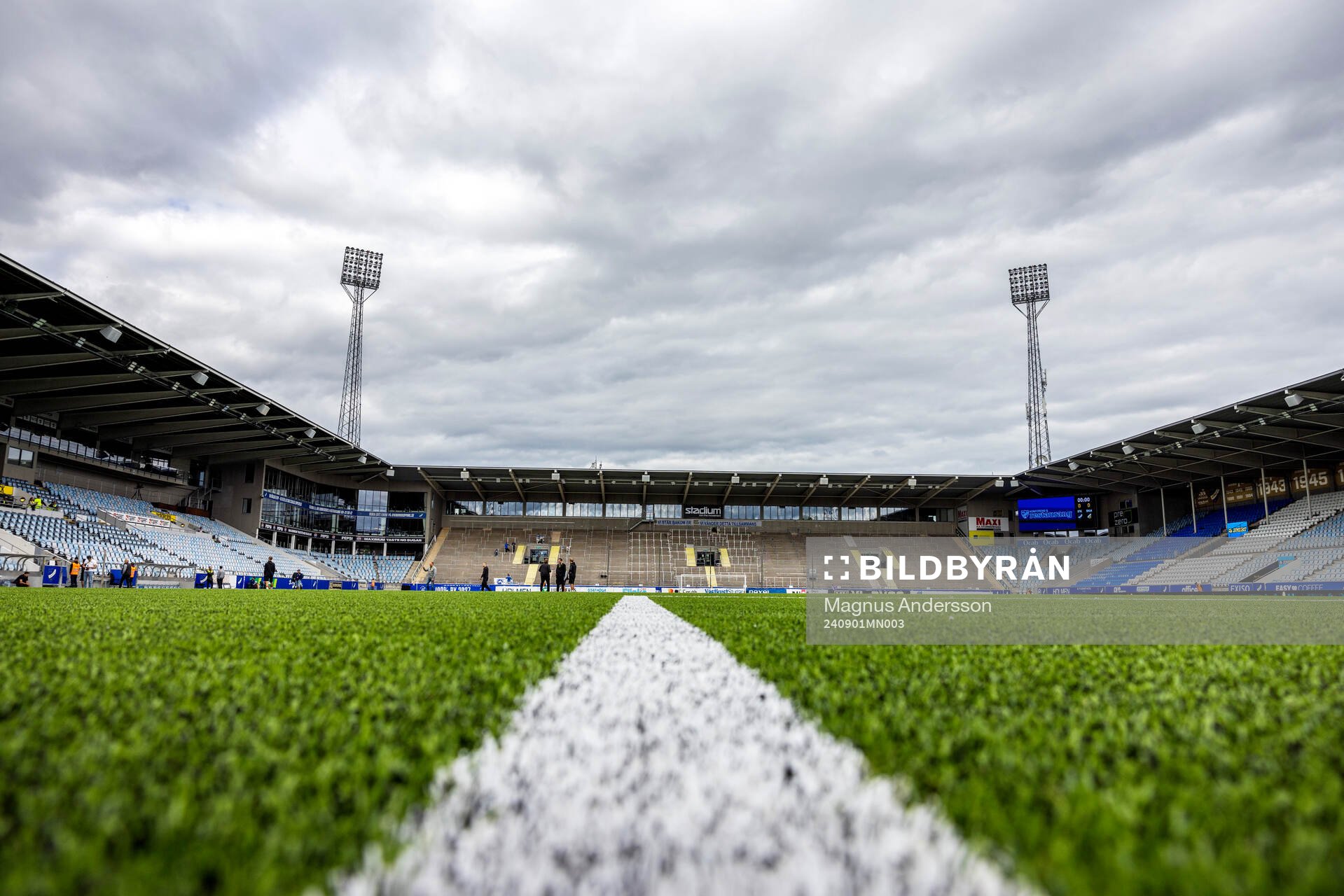 Interiör vy av Platinumcars Arena