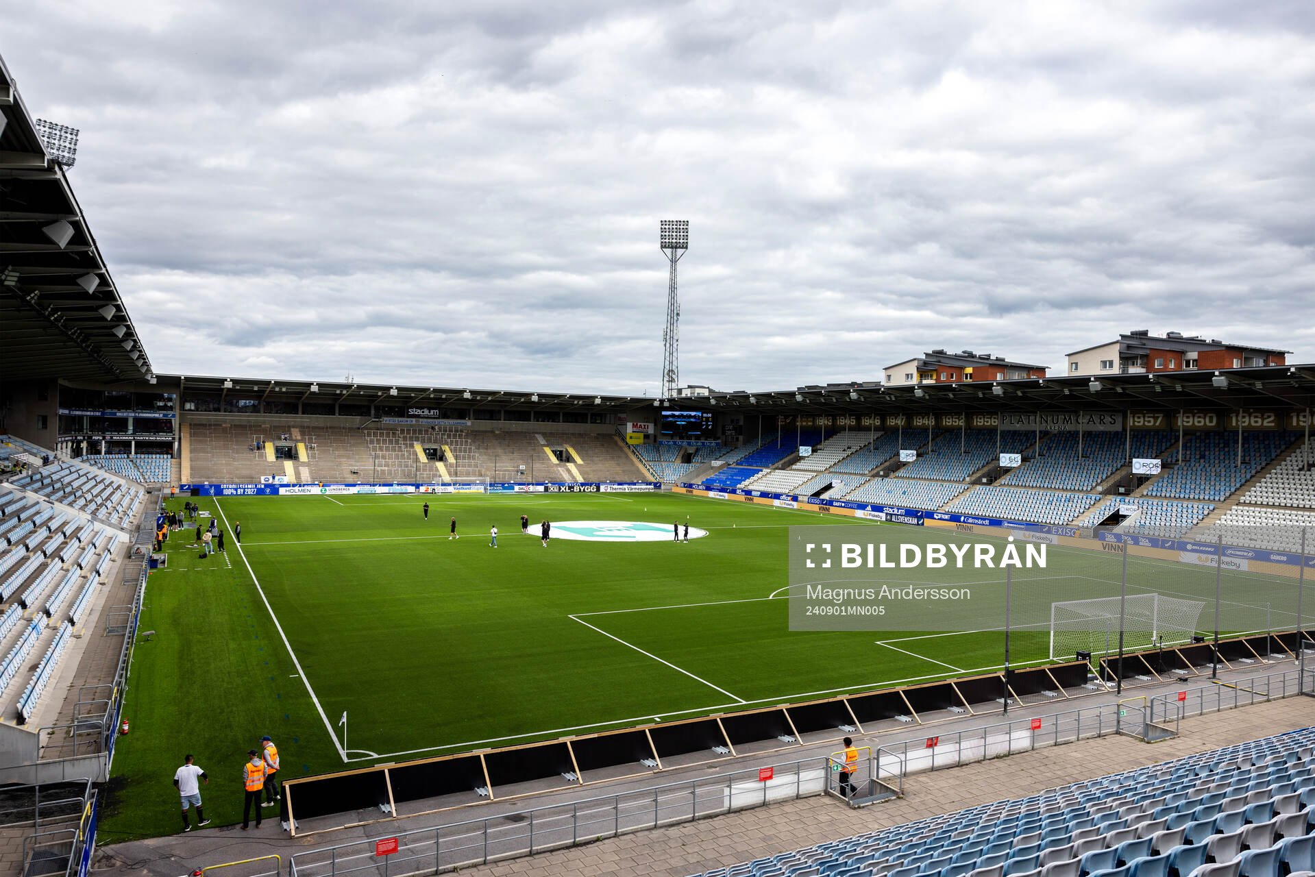 Interiör vy av Platinumcars Arena