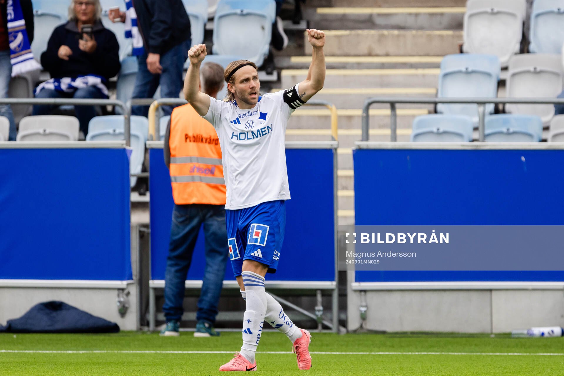 IFK Norrköpings Christoffer Nyman jublar