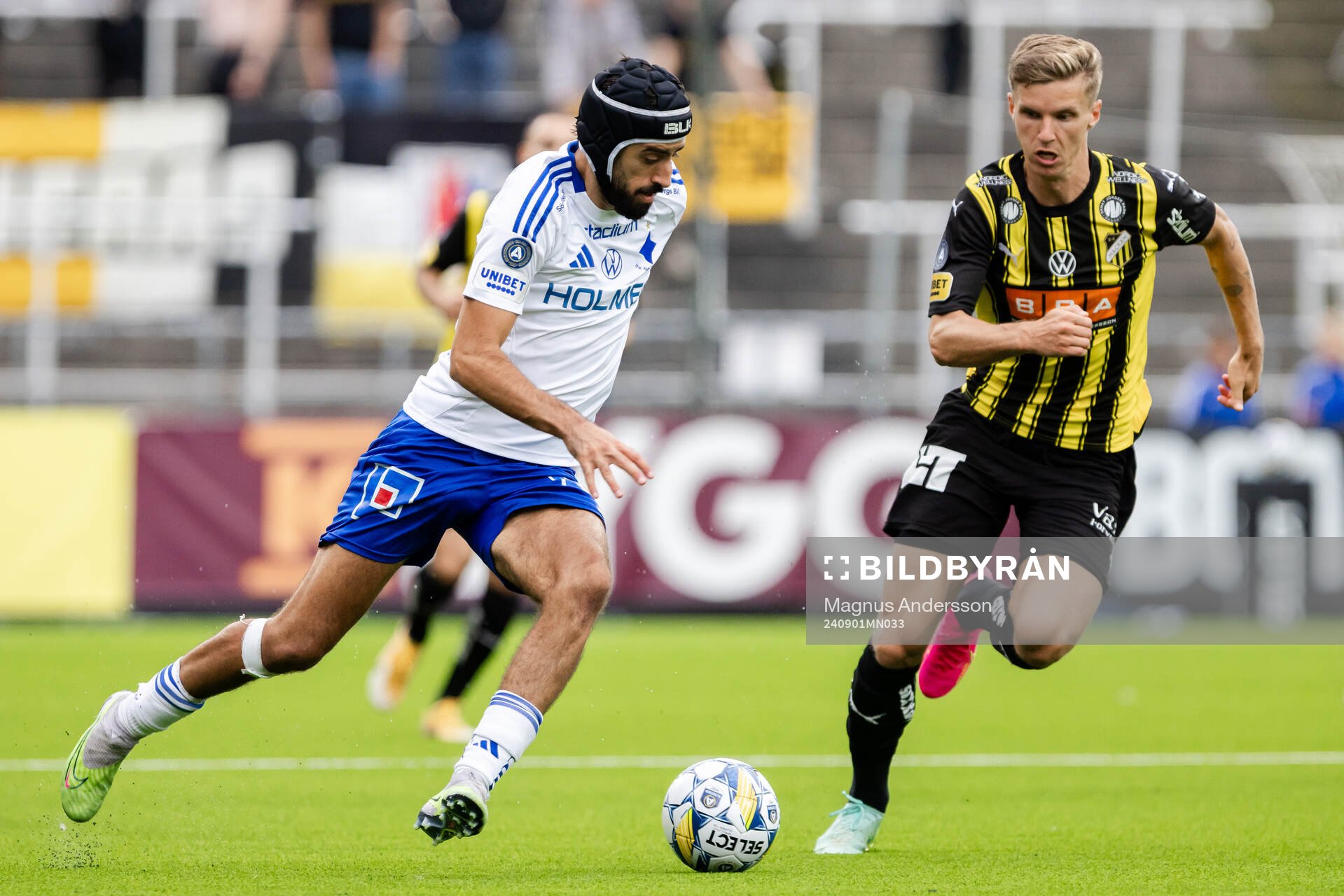 IFK Norrköpings Kristoffer Khazeni och Häckens Samuel