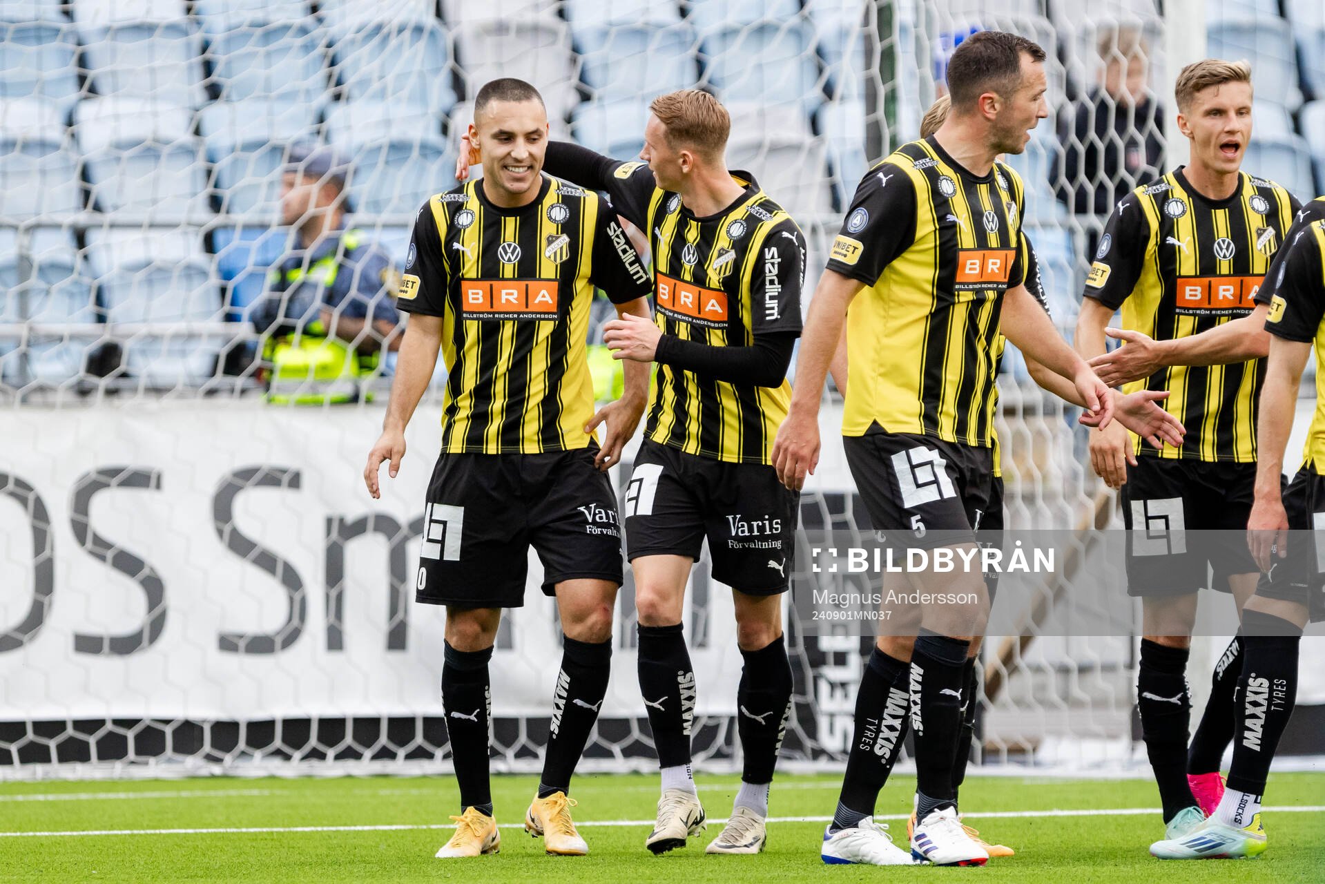 Häckens Ali Youssef jublar