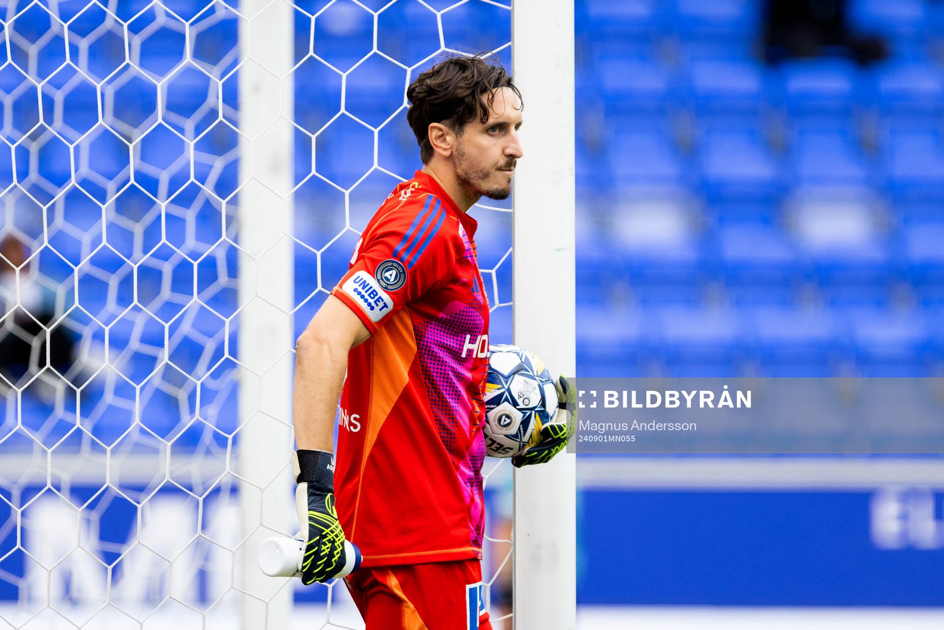 IFK Norrköpings målvakt David Mitov Nilsson