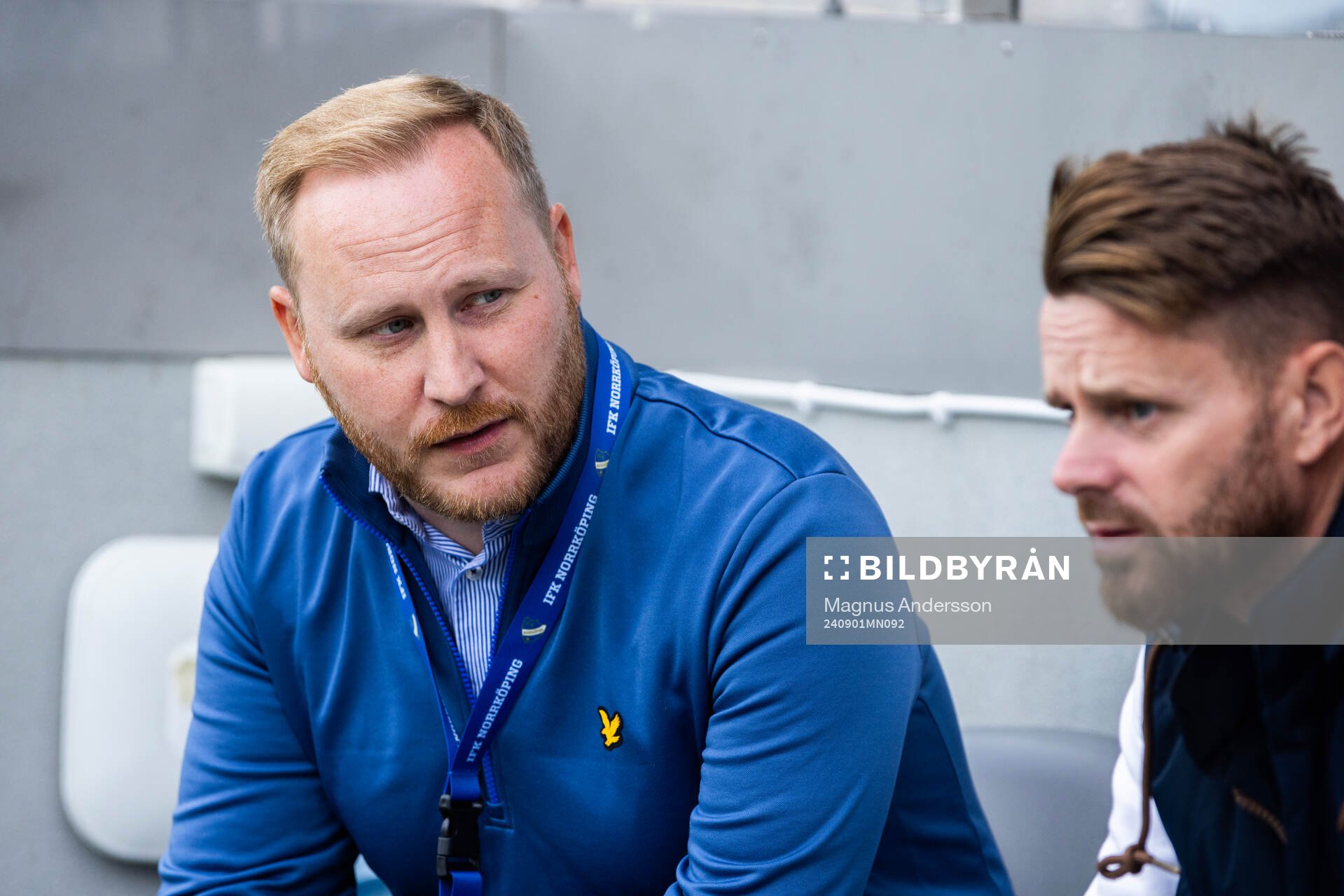 IFK Norrköpings ordförande Sakarias Mårdh och IFK