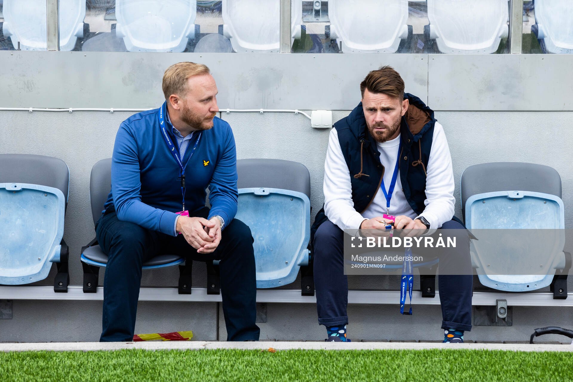 IFK Norrköpings ordförande Sakarias Mårdh och IFK