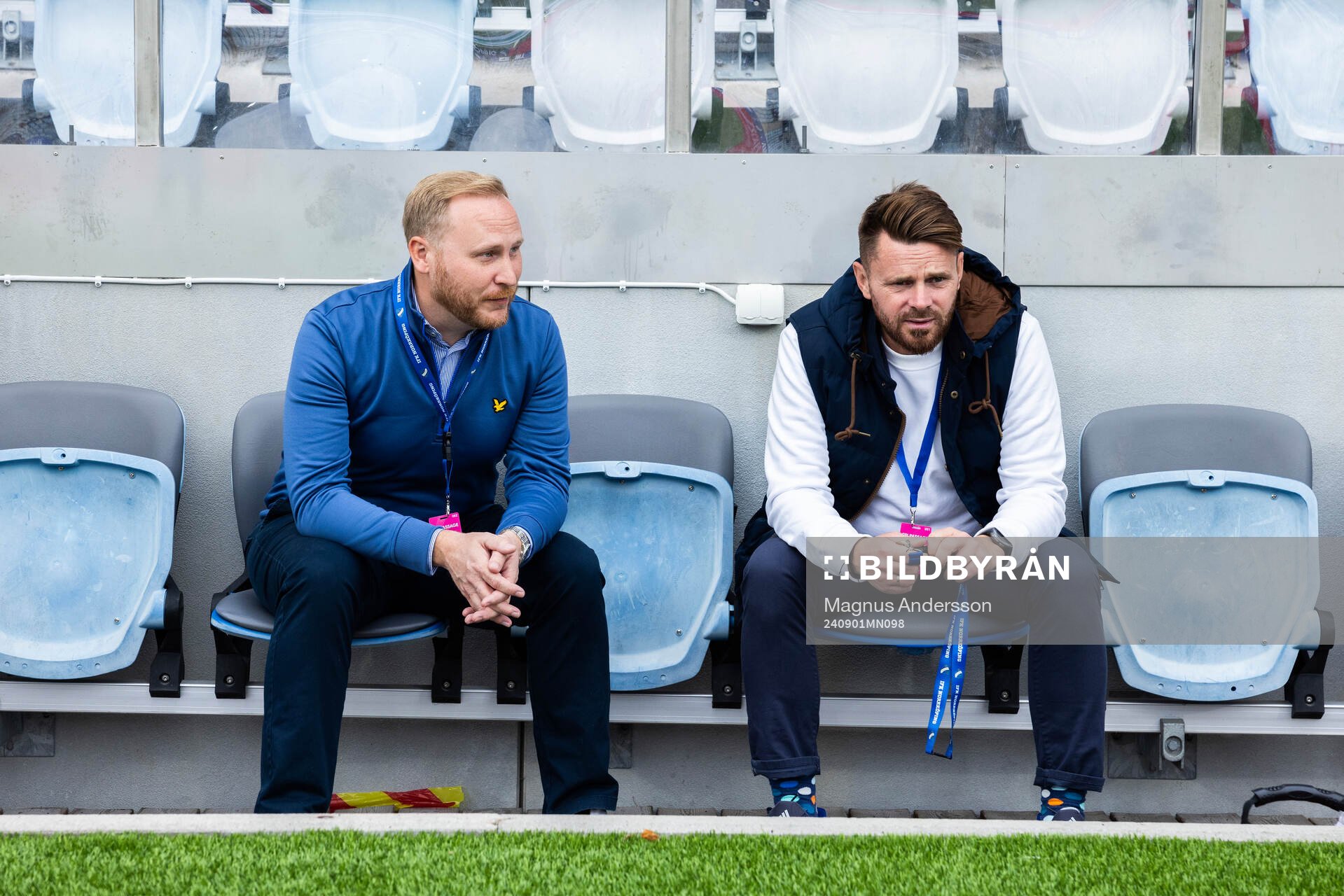 IFK Norrköpings ordförande Sakarias Mårdh och IFK