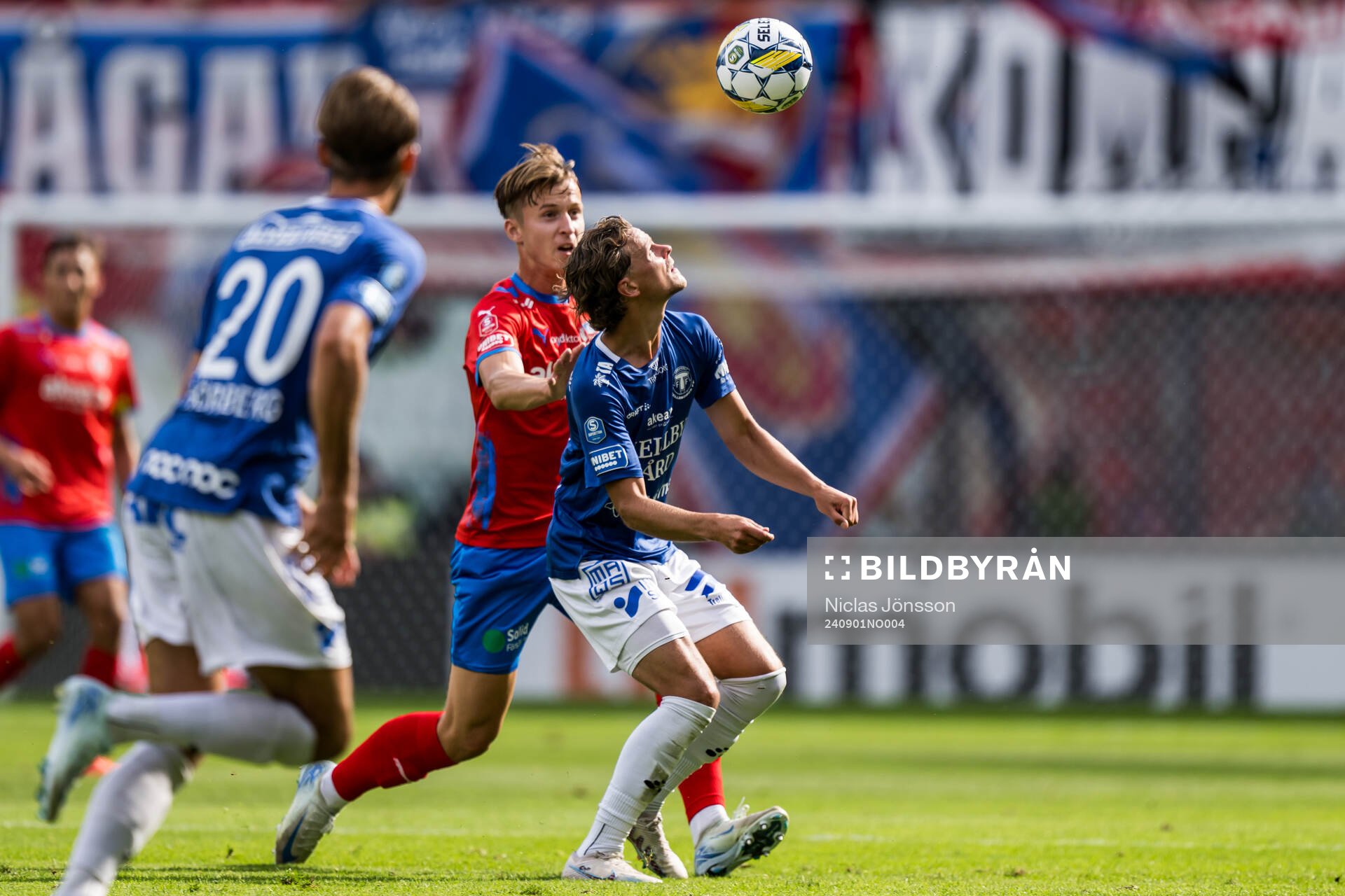 Helsingborgs Lukas Kjellnäs och Trelleborgs Fredrik