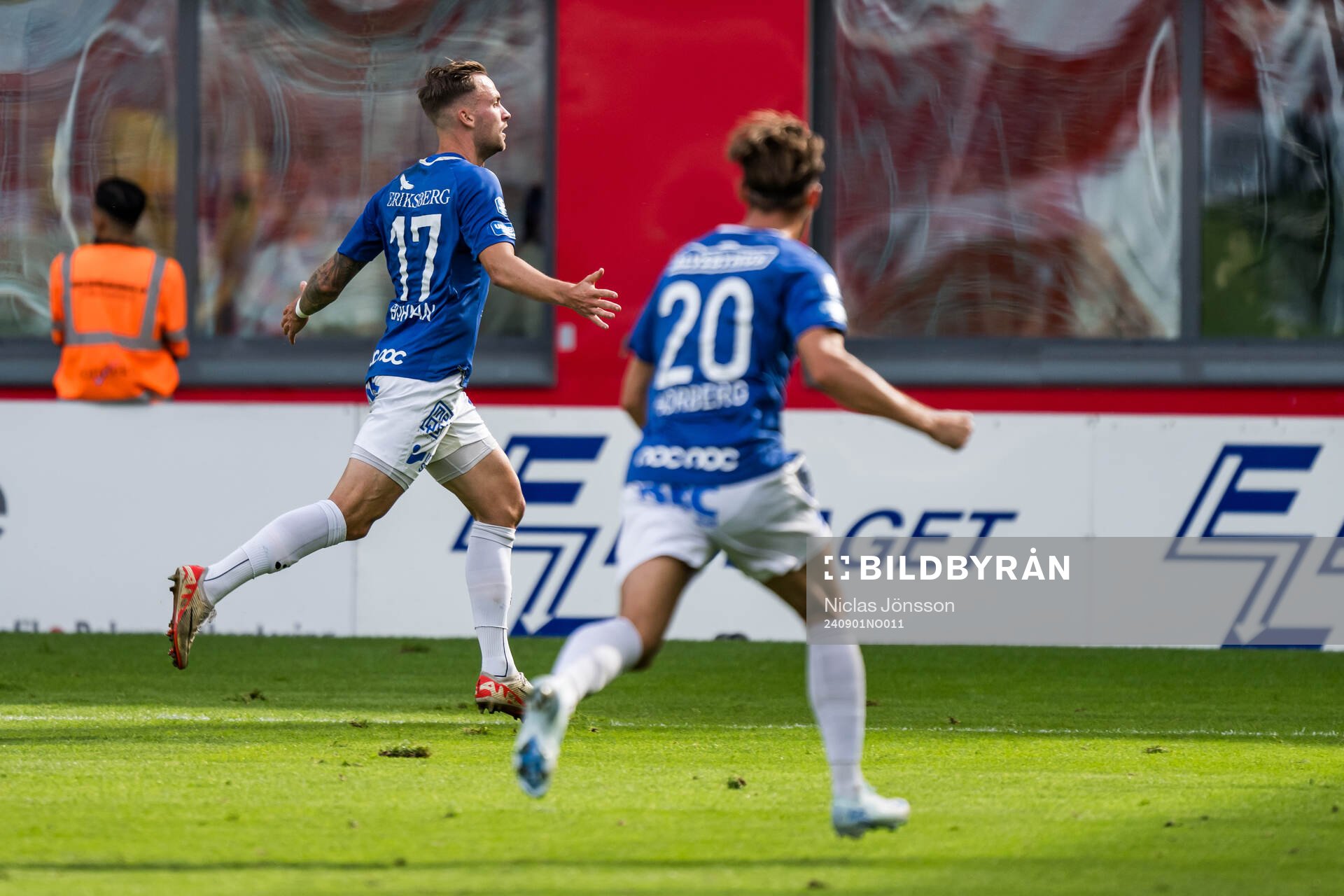 Trelleborgs Filip Bohman jublar