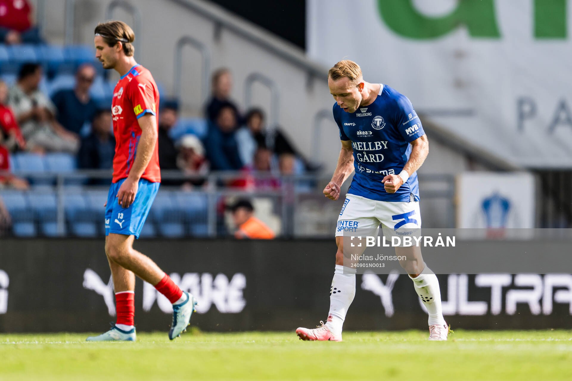 Trelleborgs Pierre Dahlin Larsen jublar