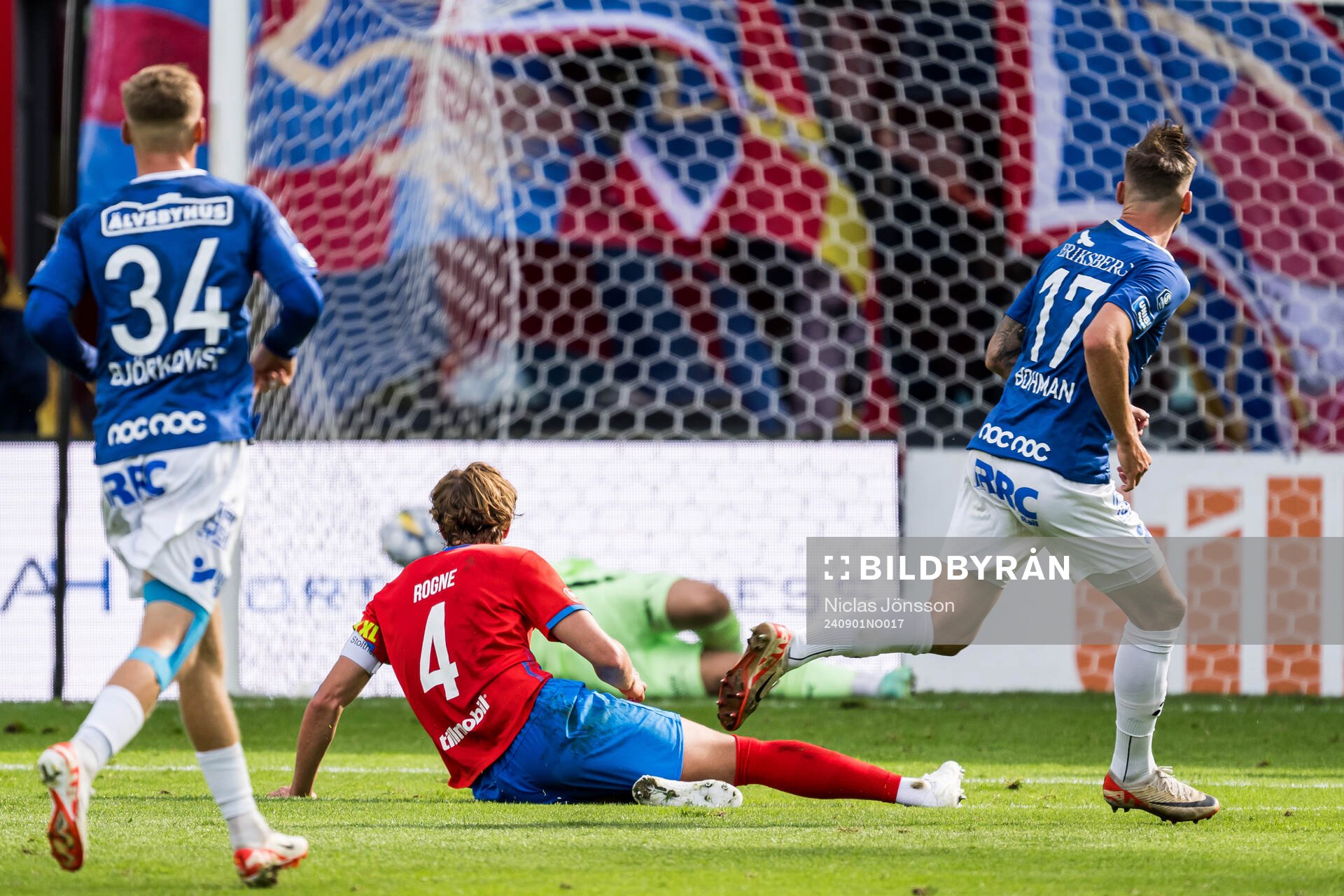 Trelleborgs Filip Bohman jublar