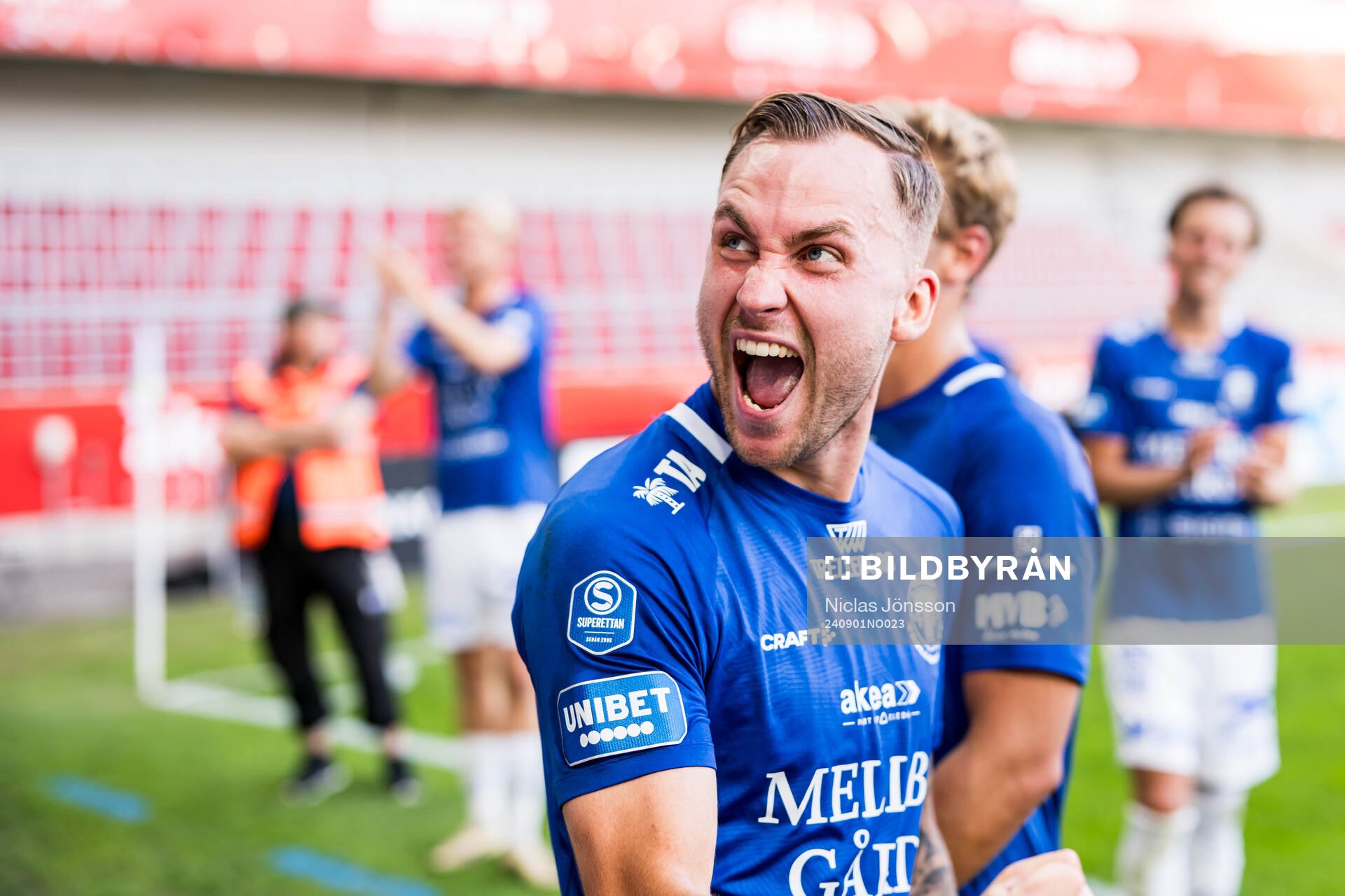 Trelleborgs Filip Bohman jublar