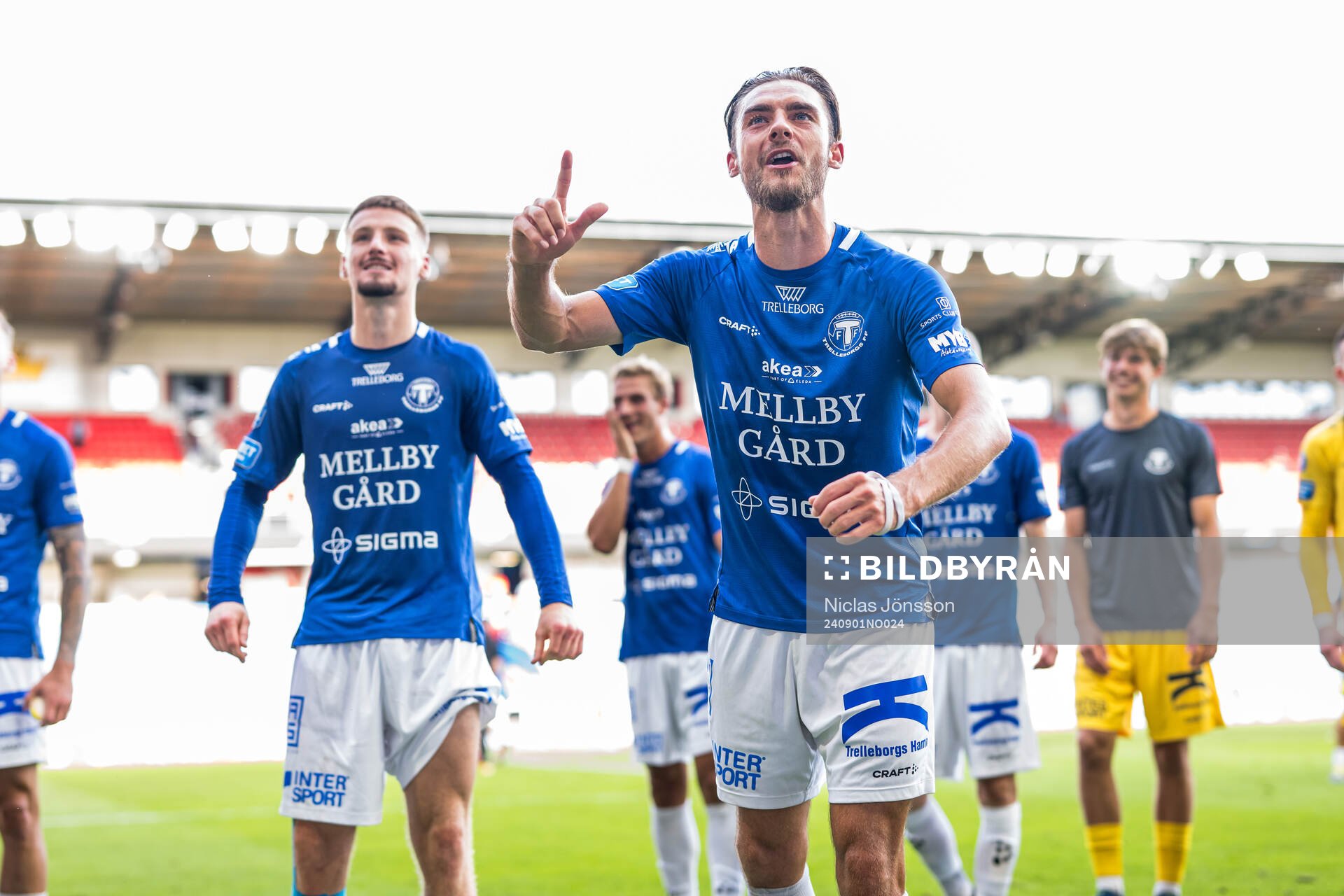 Trelleborgs Felix Hörberg  jublar