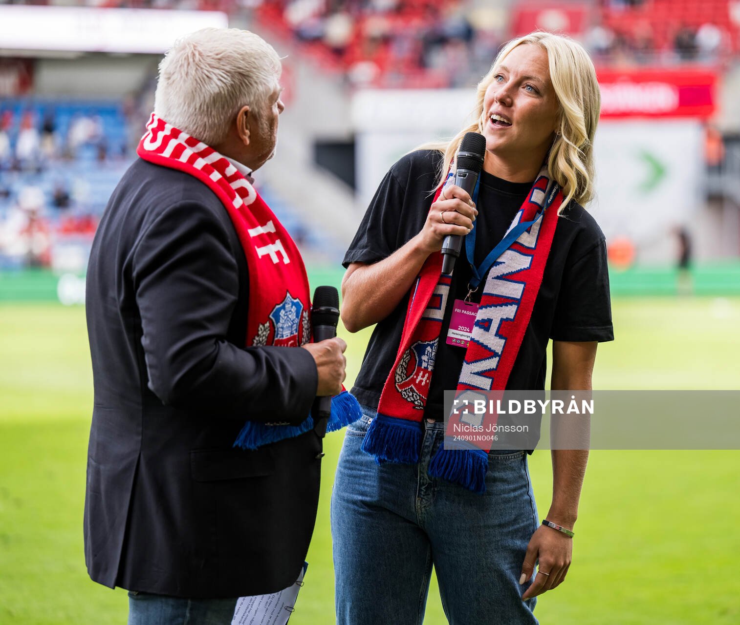Helsingborgs Johanna Andersson hyllas