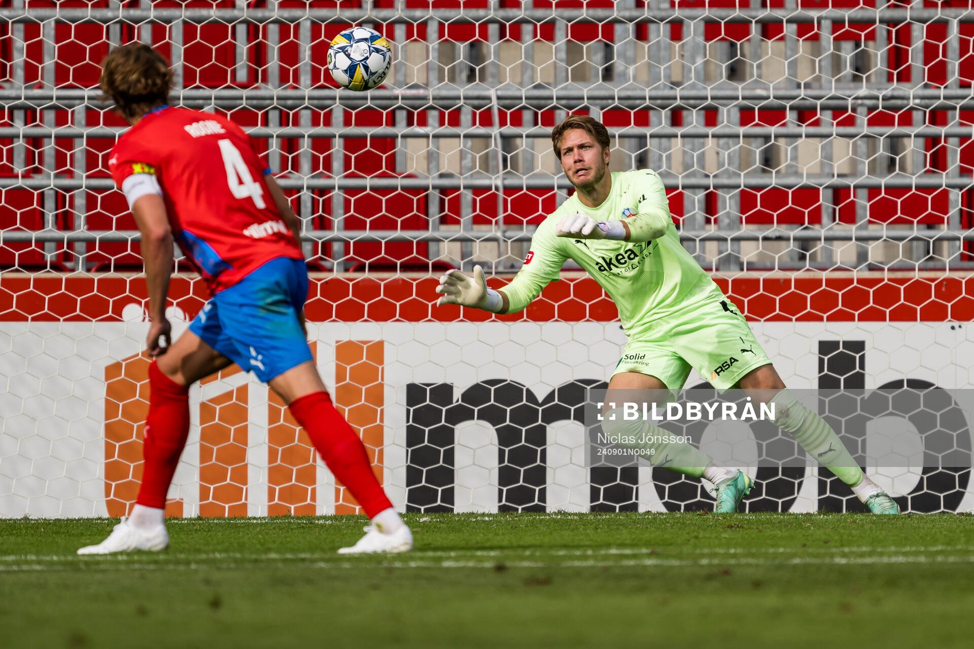 Helsingborgs målvakt Kalle Joelsson