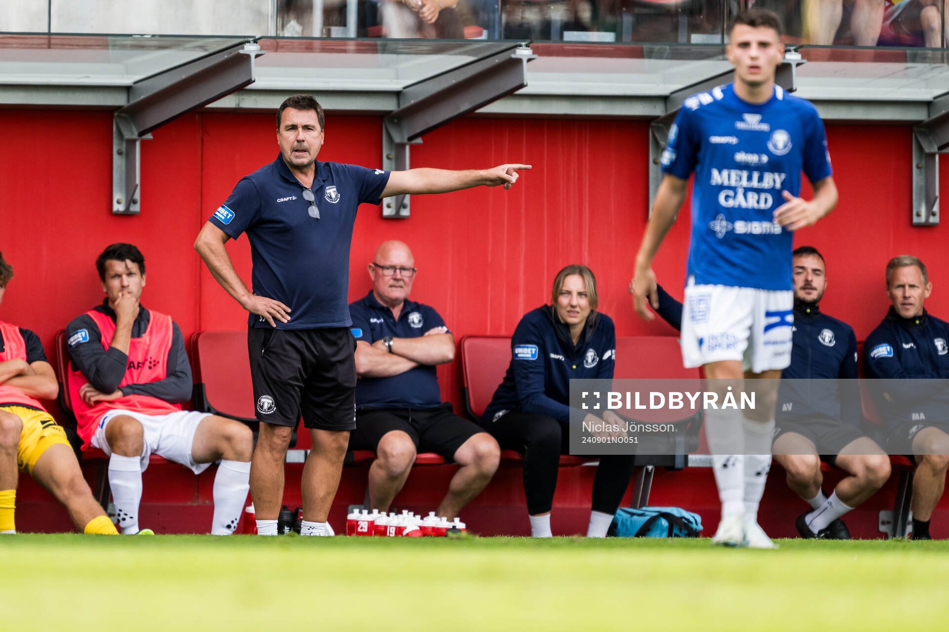 Trelleborgs tränare Stefan Jacobsson