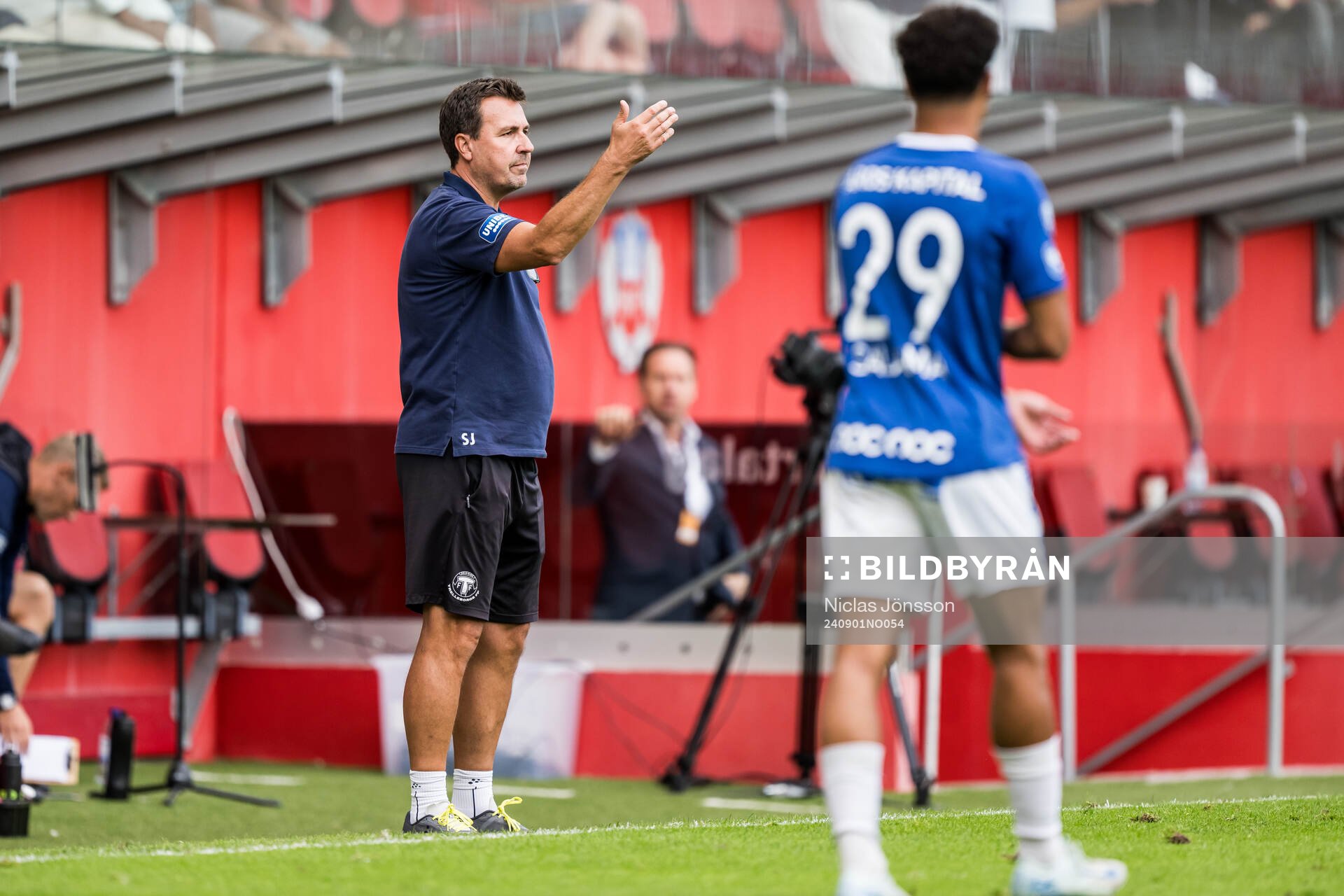 Trelleborgs tränare Stefan Jacobsson