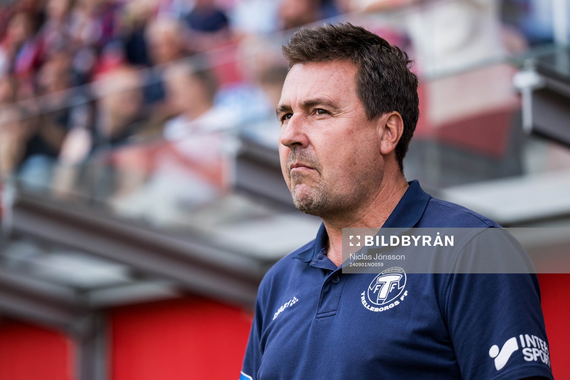Trelleborgs tränare Stefan Jacobsson
