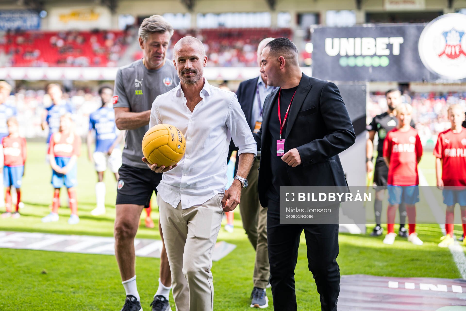 Helsingborgs assisterande tränare Sven Andersson och